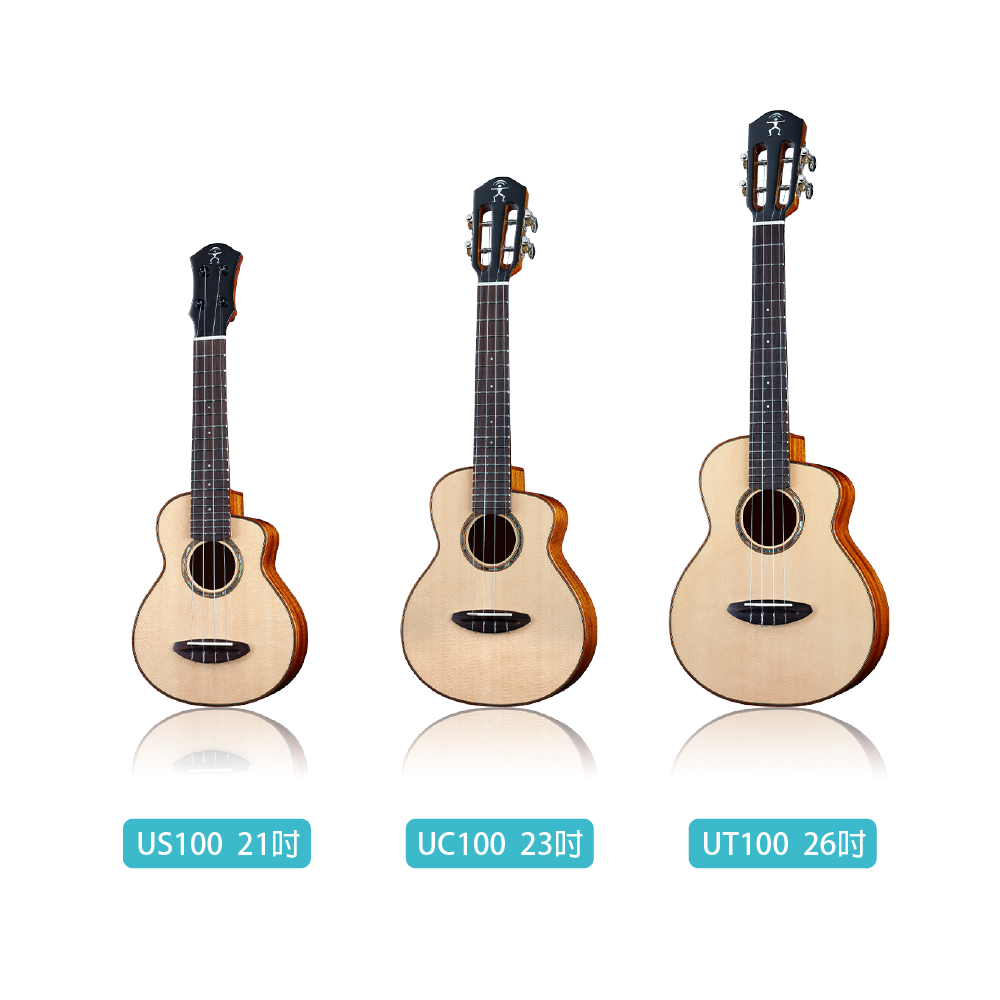 aNueNue aNueNue / Bird 100 鳥烏克系列 面單烏克麗麗(西加雲杉木)(原聲款/插電款)(US100E/UC100E/UT100E) 彩虹人官方認證 第 2 張圖片｜三峽烏克麗麗