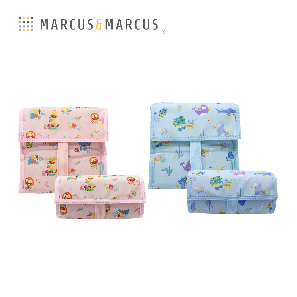 Marcus&Marcus 動物樂園攜帶式保溫保冷餐袋