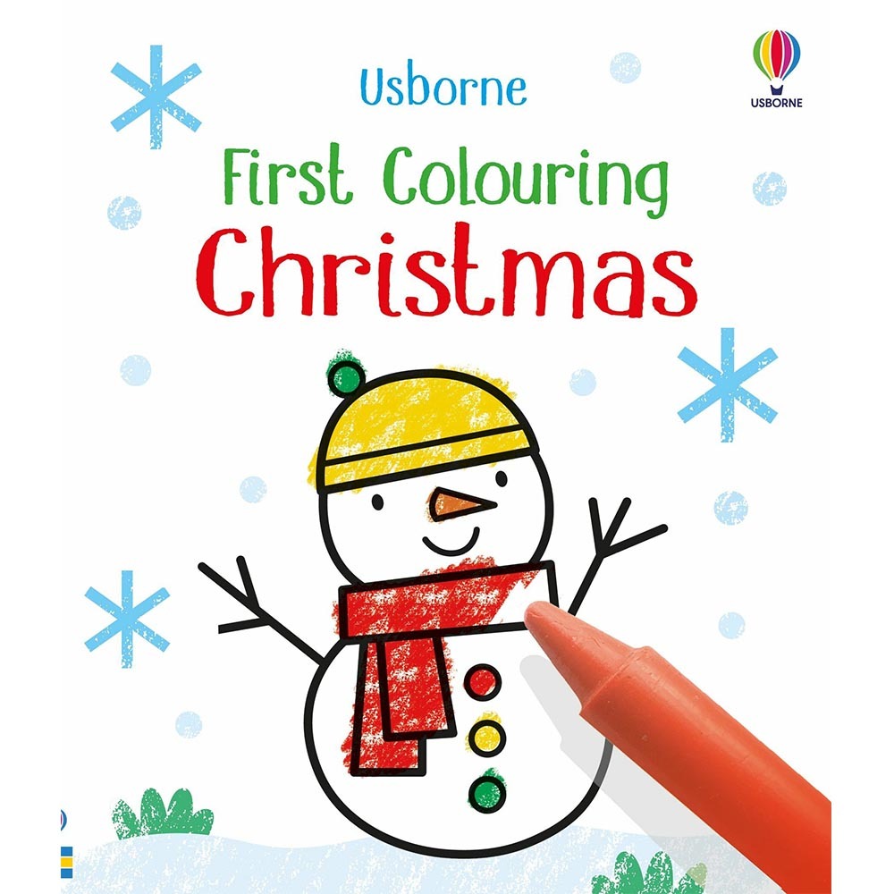 First Colouring Christmas