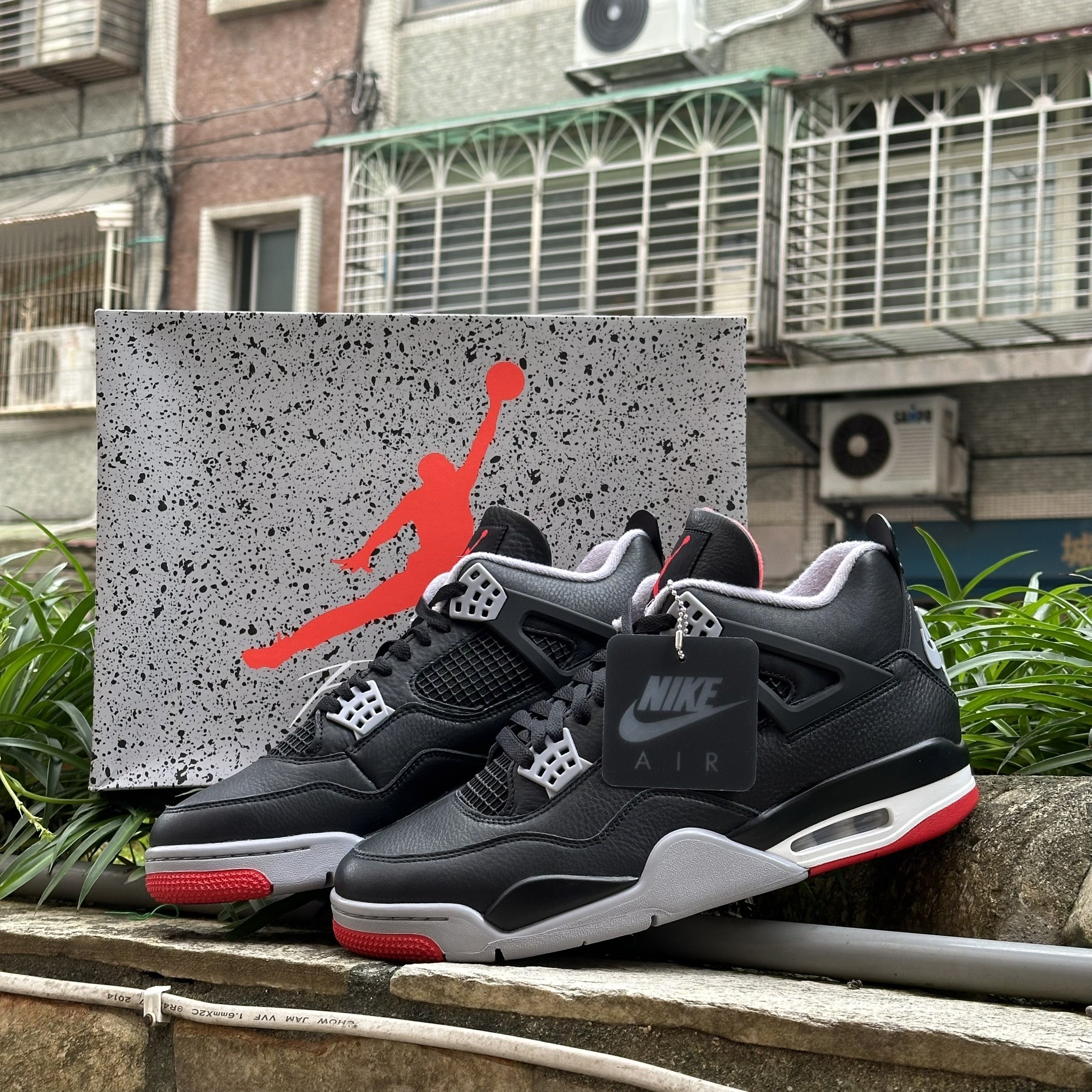 Nike Air Jordan 4 Retro Bred Reimagined 黑紅  AJ4 男鞋 FV5029-006