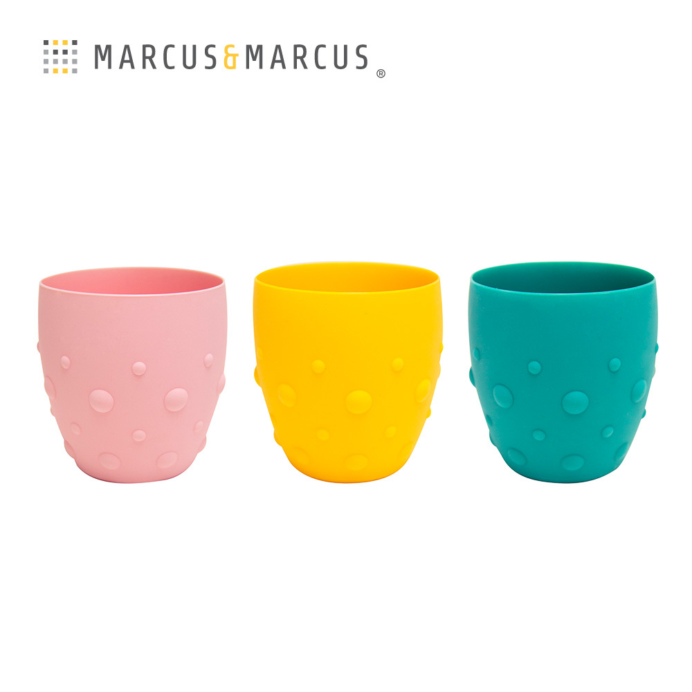 Marcus&Marcus 動物樂園矽膠防滑學習杯