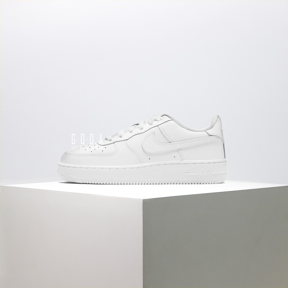 Nike Air Force 1 GS 經典全白 大童女鞋 女碼 DH2920-111