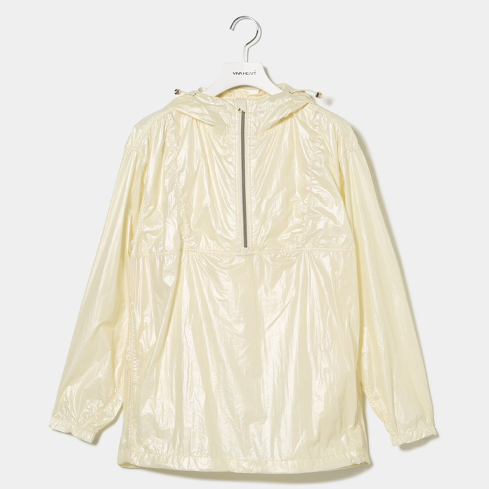 女士-金屬感半拉鍊外套