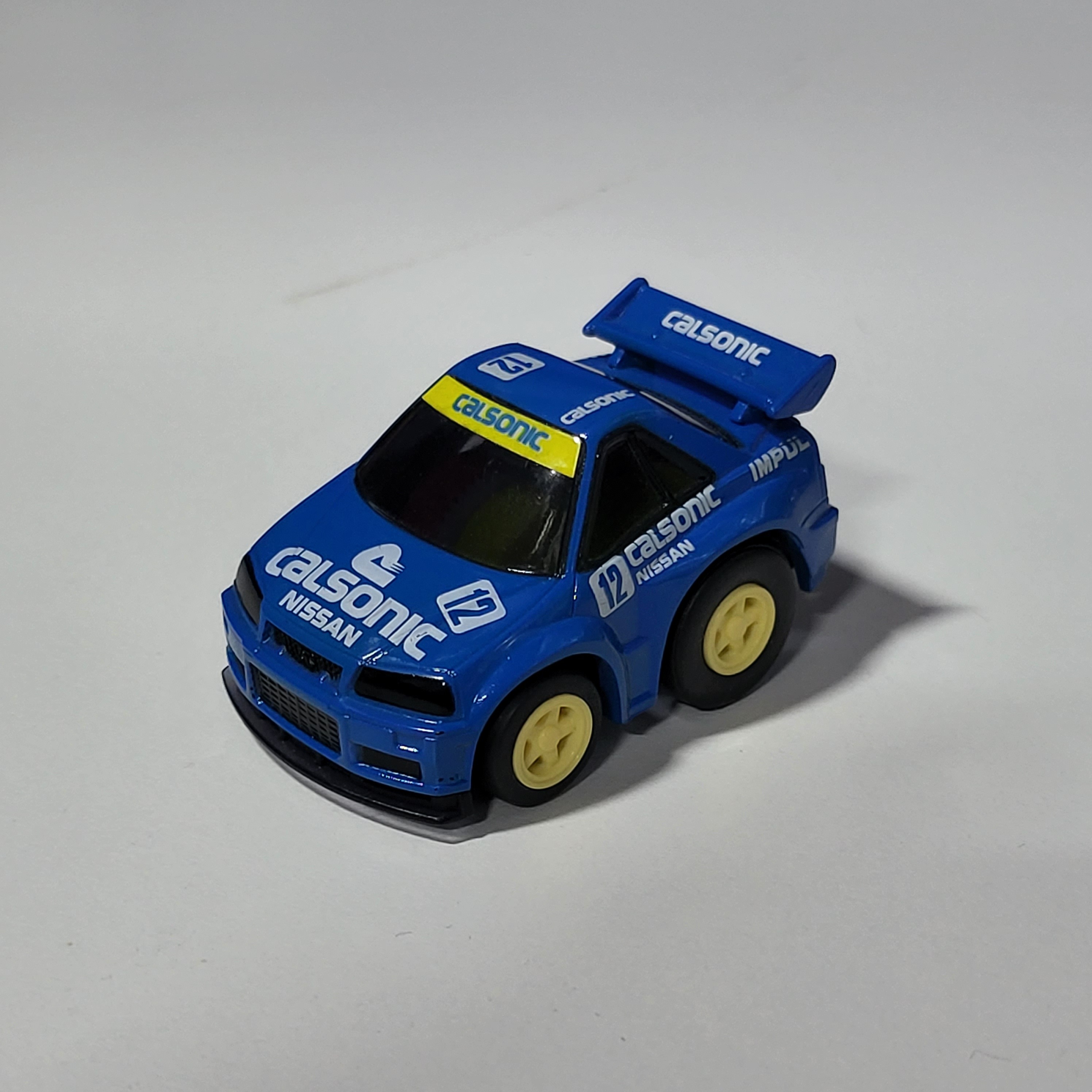 Choro Q Nissan Skyline GTR R34 Calsonic 1999