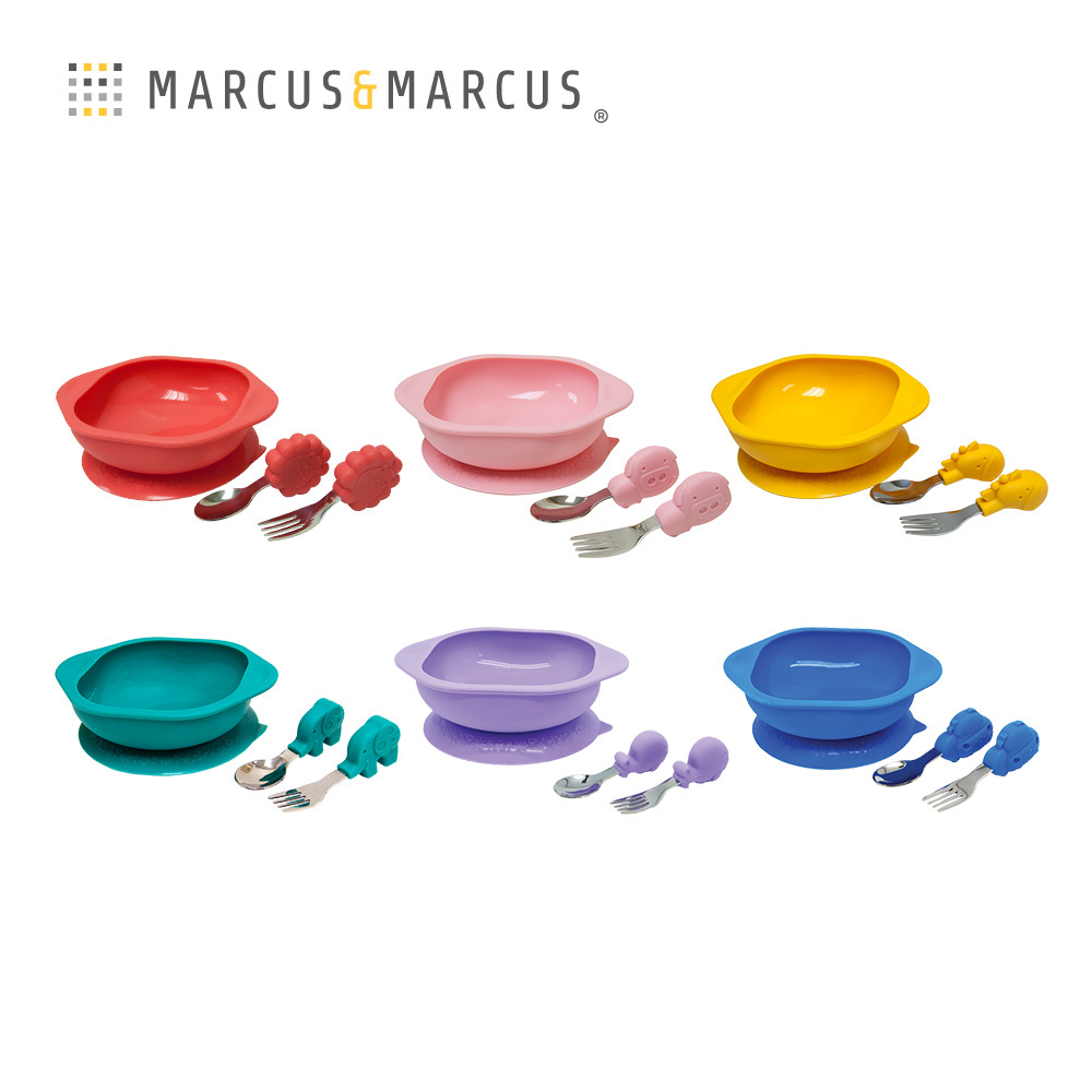 Marcus&Marcus 動物樂園寶寶握握學習禮盒組