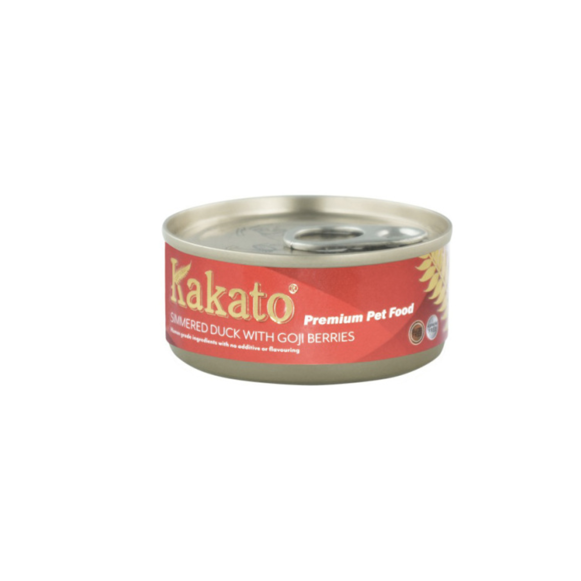 Kakato - 金蕨系列杞子燉鴨配方 (貓狗食用)罐頭 70G (48罐)