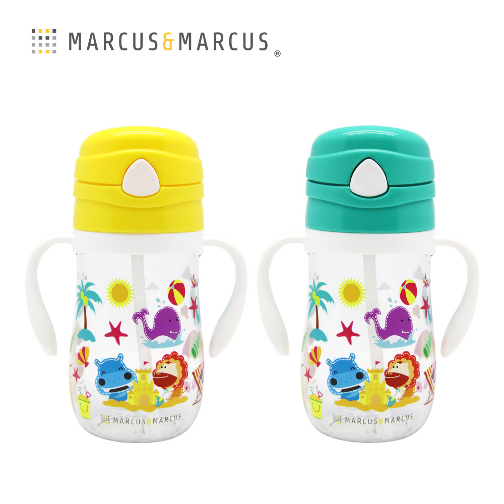 Marcus＆Marcus  動物樂園Tritan吸管學習杯