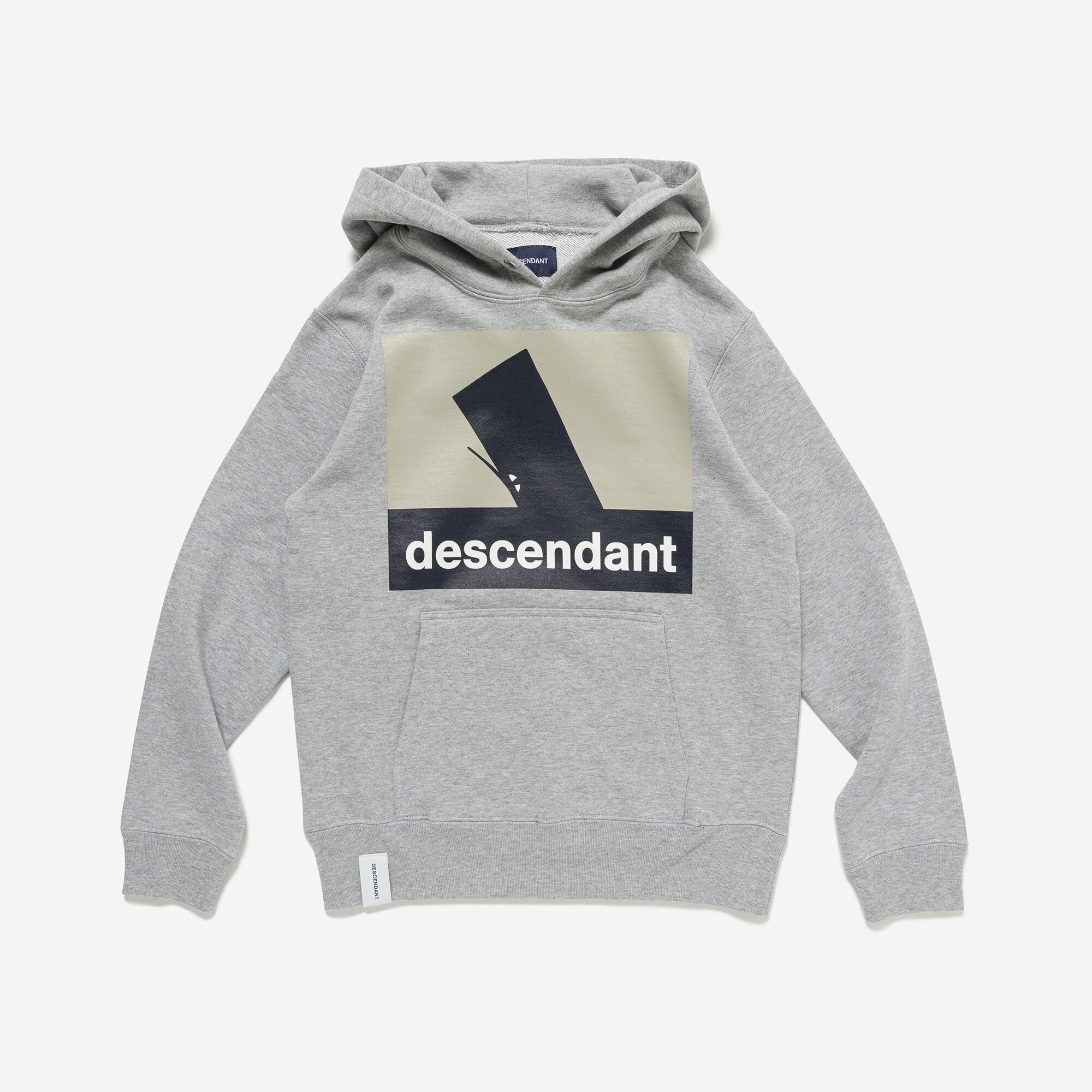 2024SS DESCENDANT CETUS SPYHOP HOODY KIDS 背後鯨魚小孩長袖帽