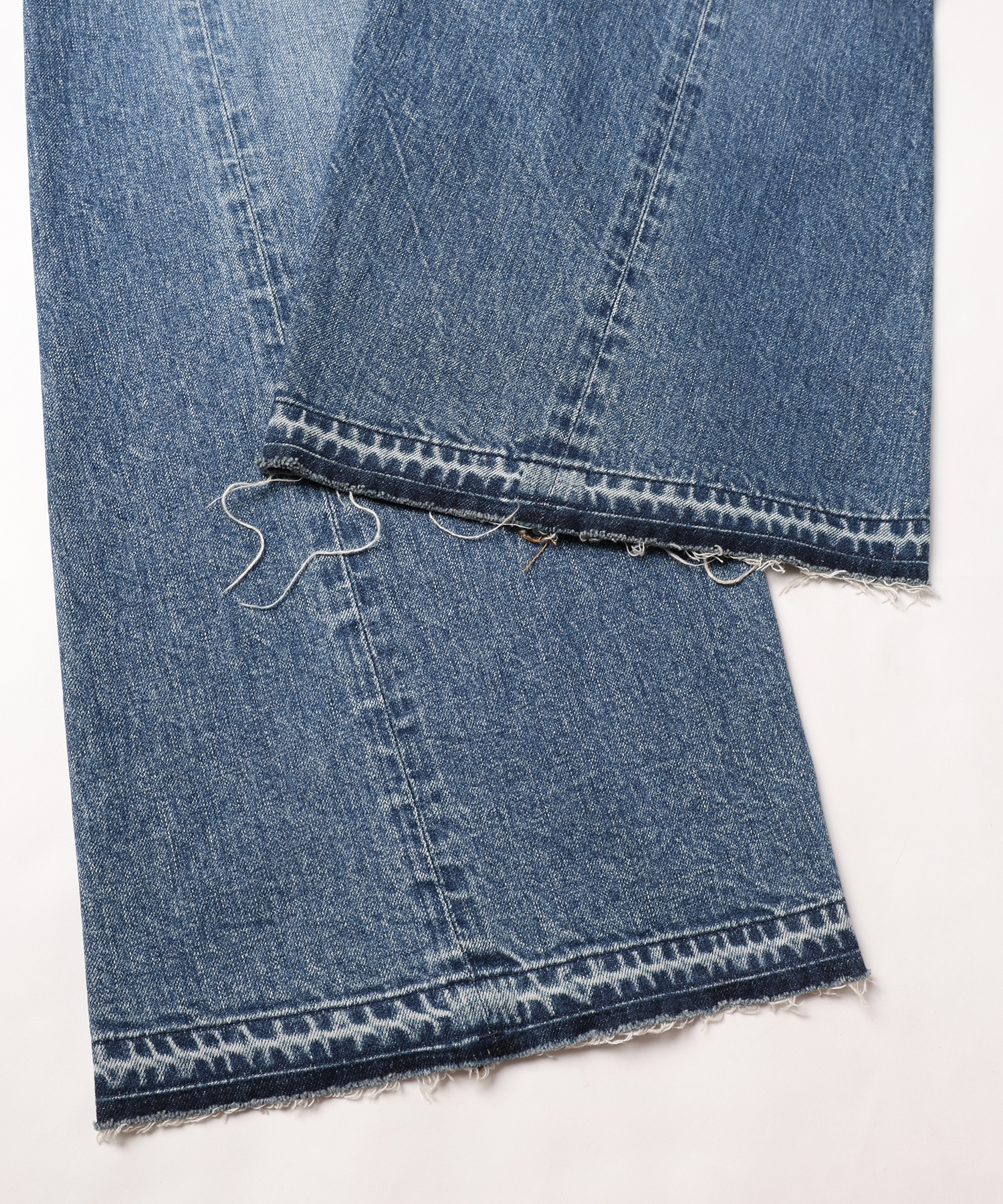 JieDa - USED 3D BAGGY DENIM / INDIGO