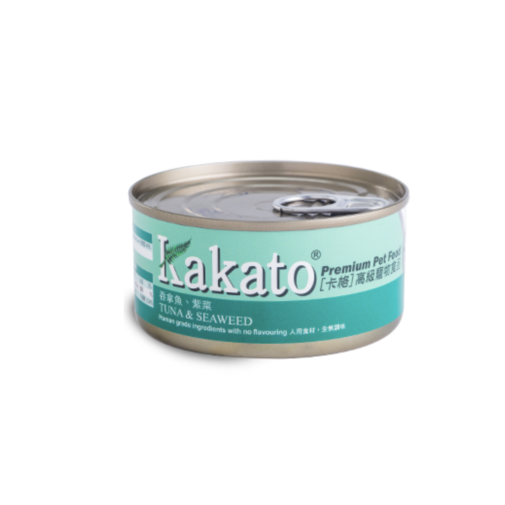 Kakato-  吞拿魚紫菜配方 (貓狗食用)罐頭 170G (48罐)