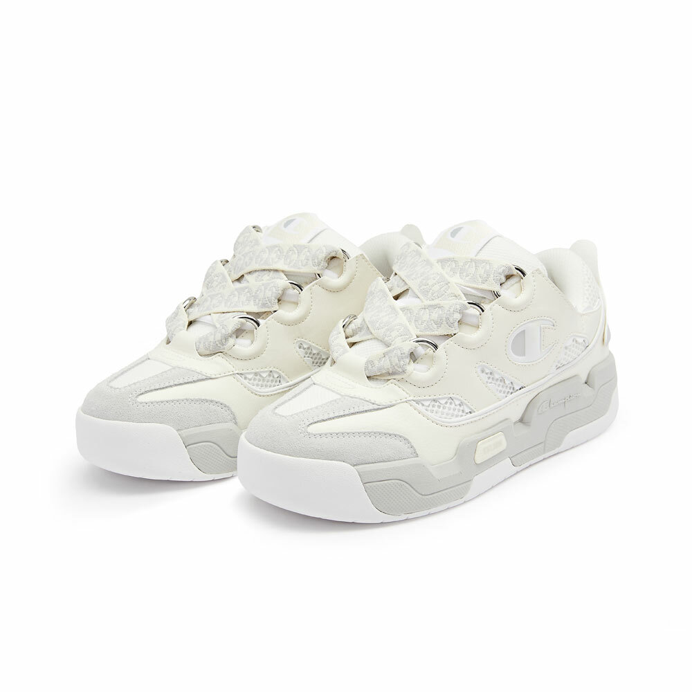 女款-BoldSkate 麵包滑板鞋-米色/灰色（U3DFCTW05P2）