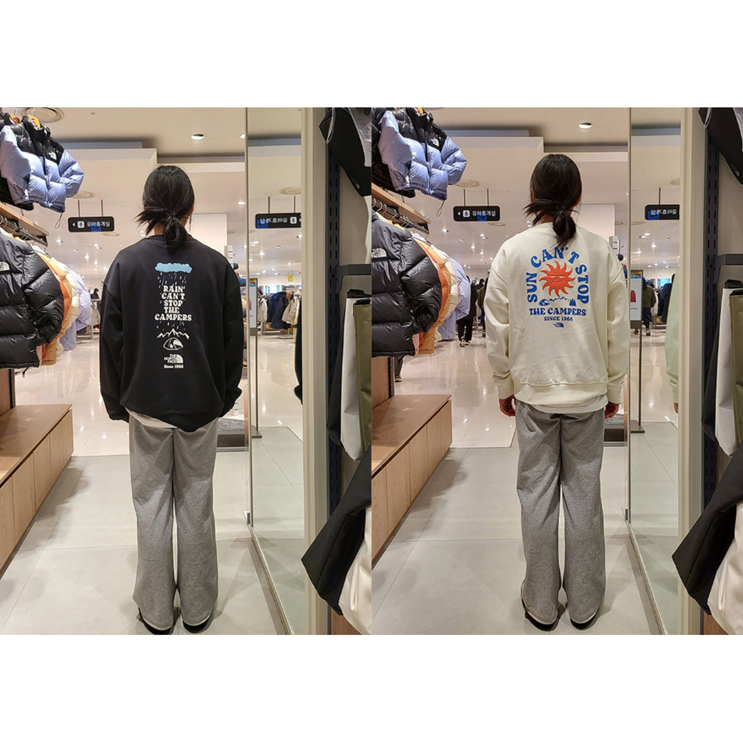 The North Face Camp Everyday Sweatshirts 天氣大學T NM5MQ01