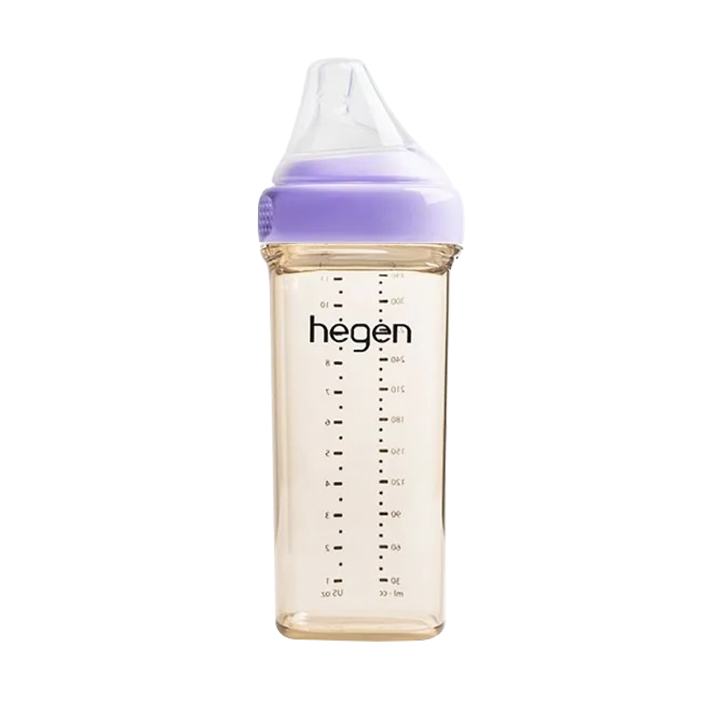 hegen 金色奇蹟PPSU多功能方圓型寬口奶瓶330ml