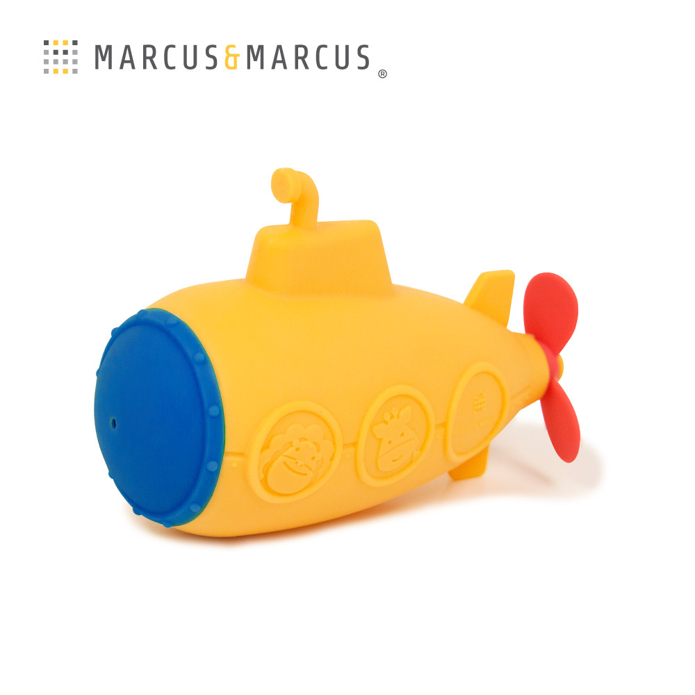 Marcus&Marcus 動物樂園矽膠洗澡玩具-潛水艇