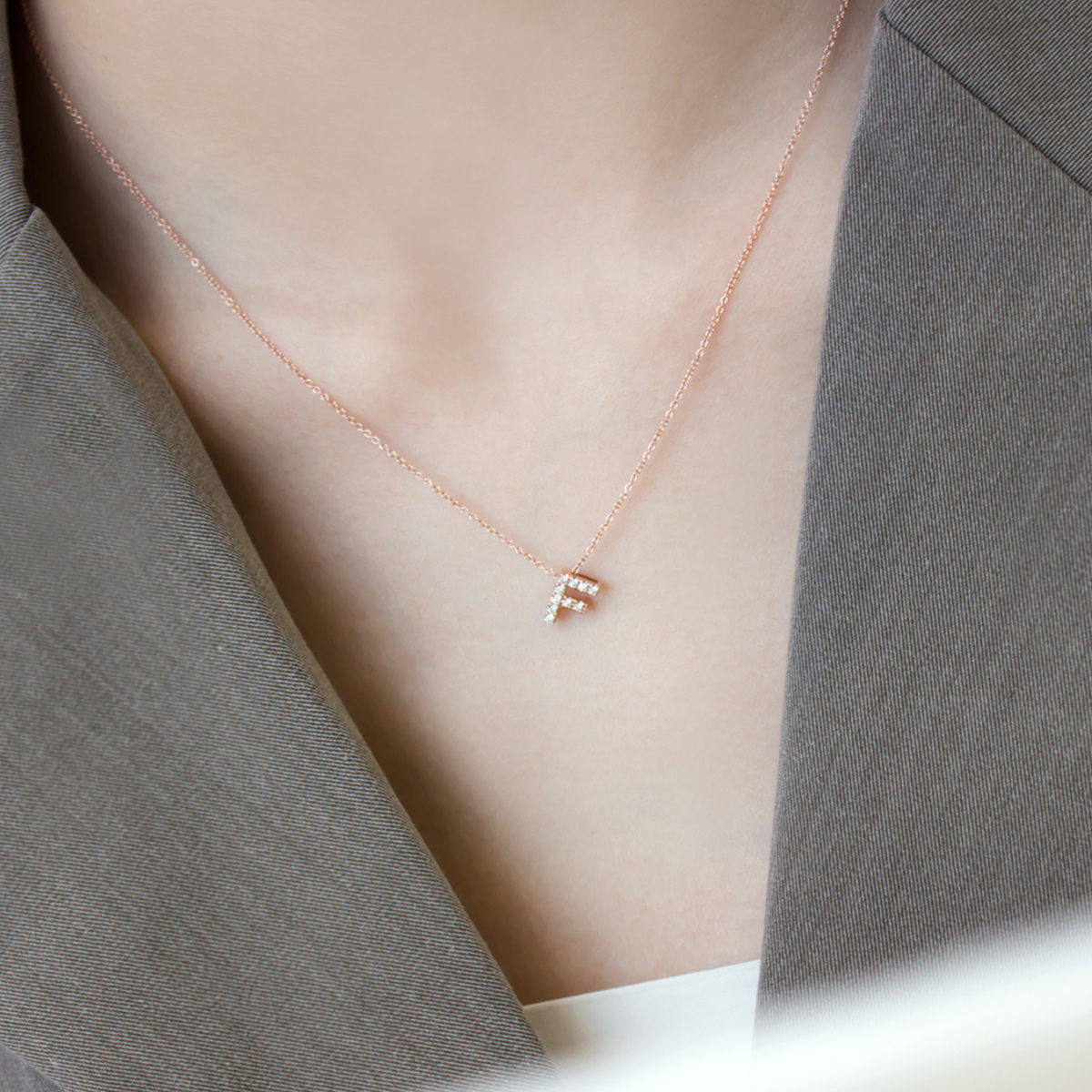 F - Alphabet Necklace