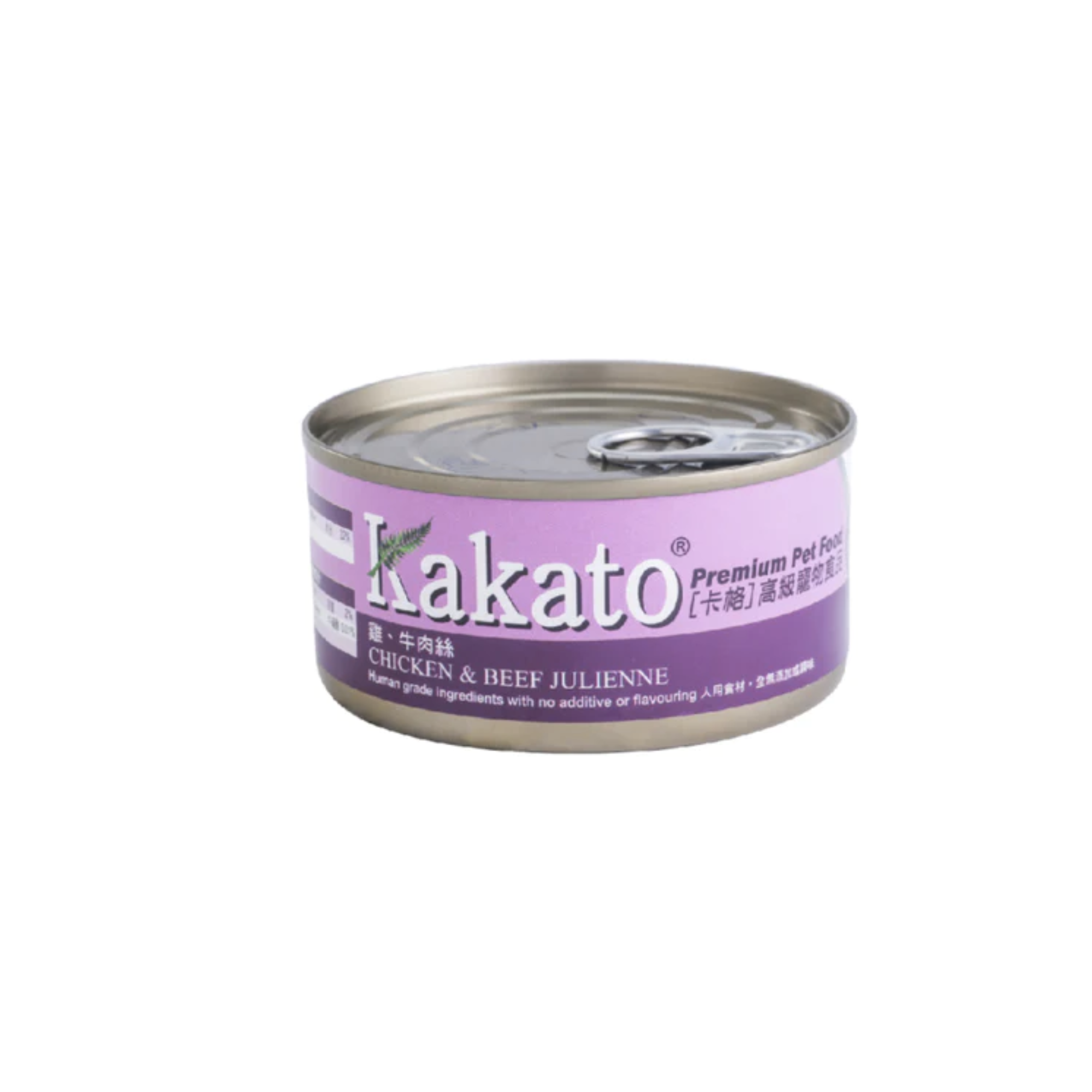 Kakato - 雞肉牛肉絲(貓狗食用)罐頭 170 G (48罐)