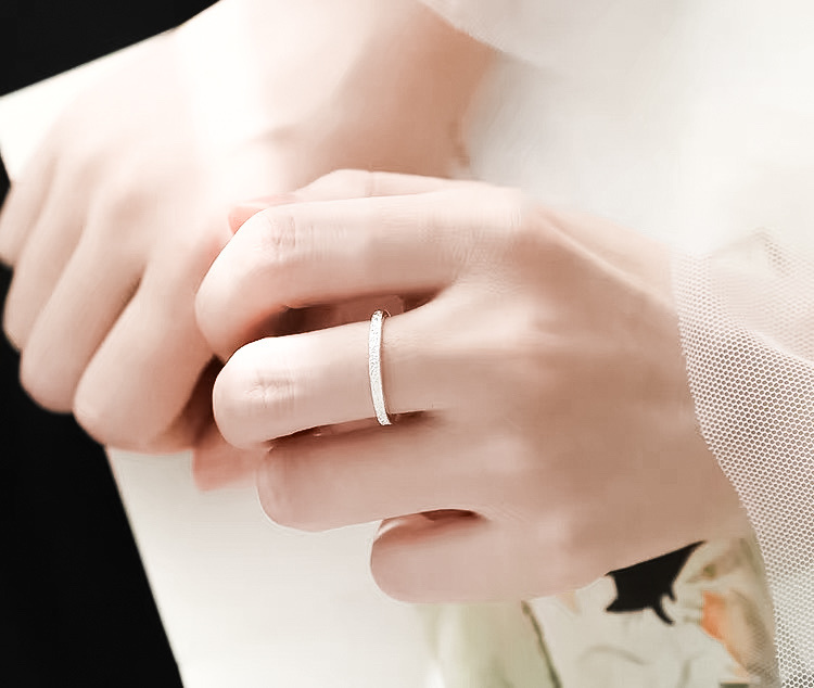 沈澱愛情 情侶戒指 免費刻字