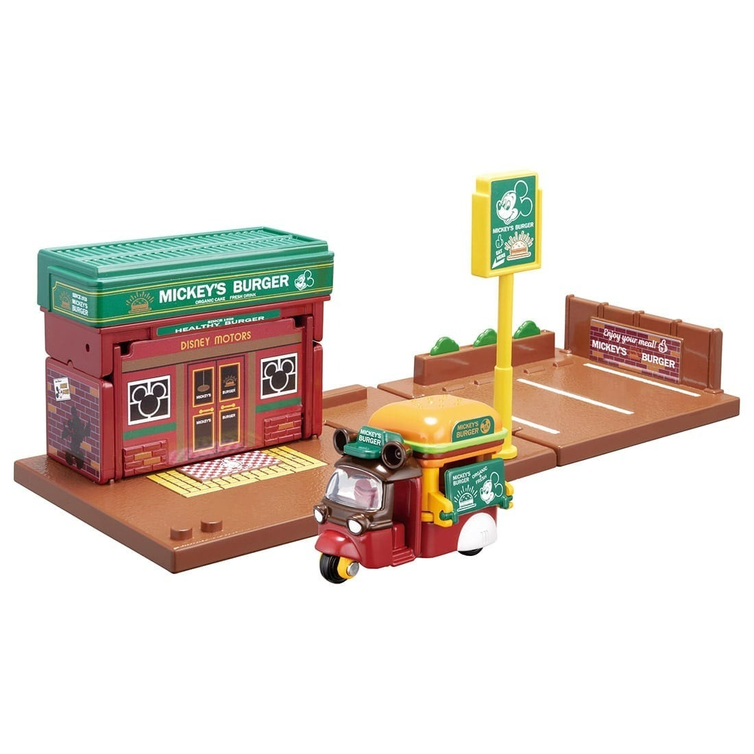 Takara Tomy Tomica Town - 迪士尼 Disney Motors 15th 米奇老鼠漢堡店