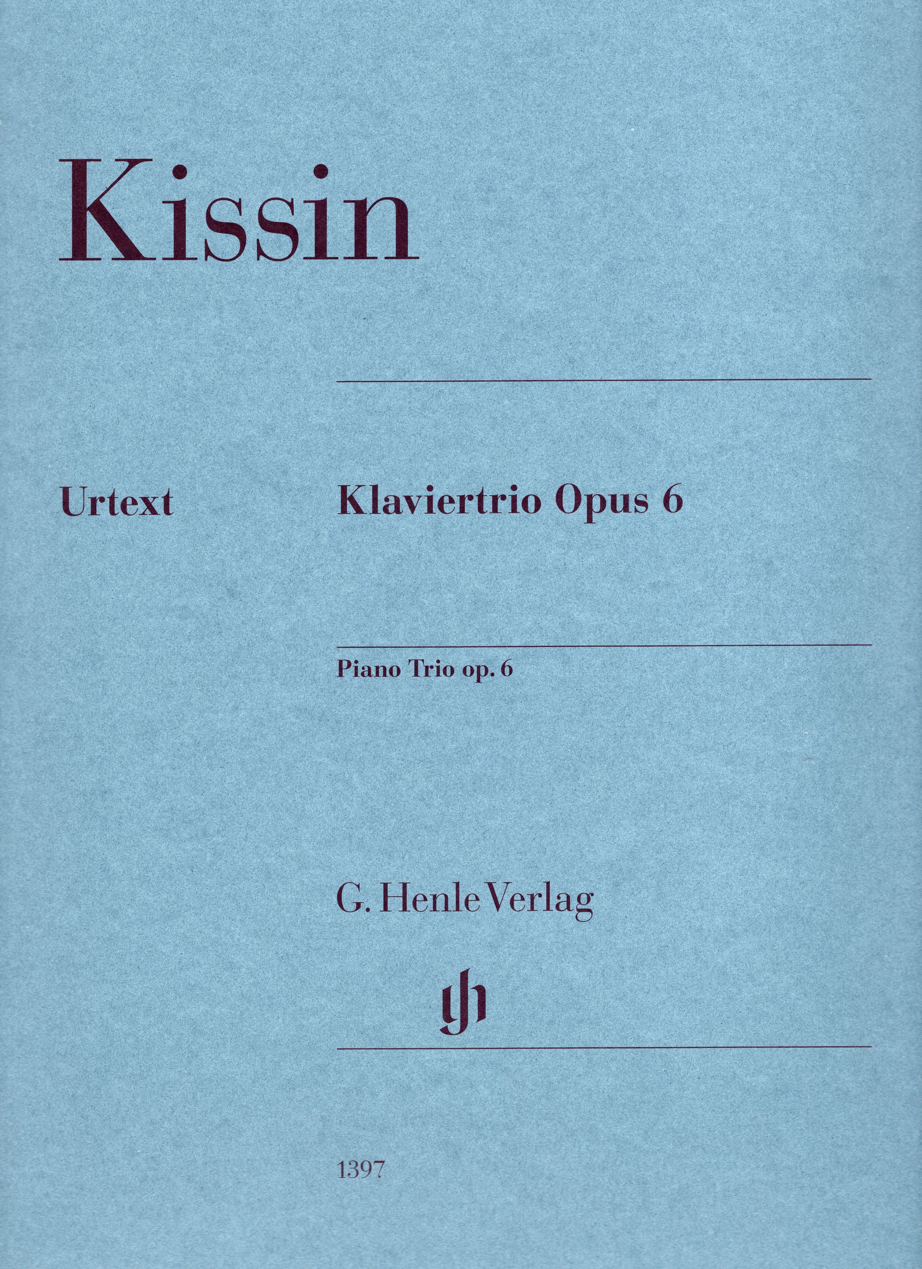 《Kissin: Piano Trio op. 6》
