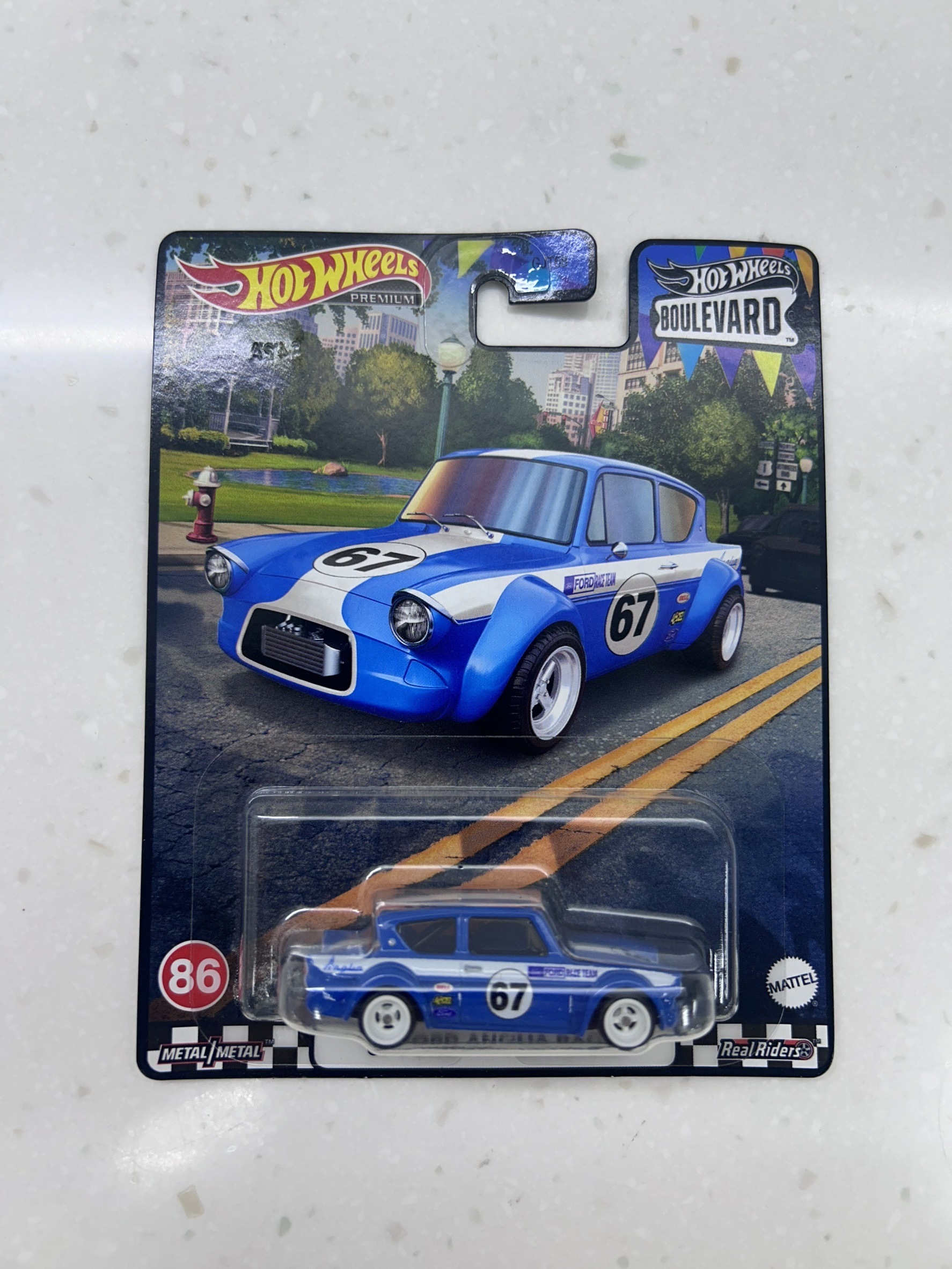 風火輪街道系列合金小車 一組5入(T箱號)