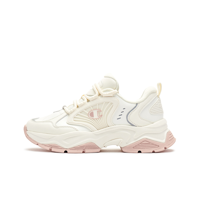 女款- Champ 23 貝殼老爹鞋 -(白x珍珠粉