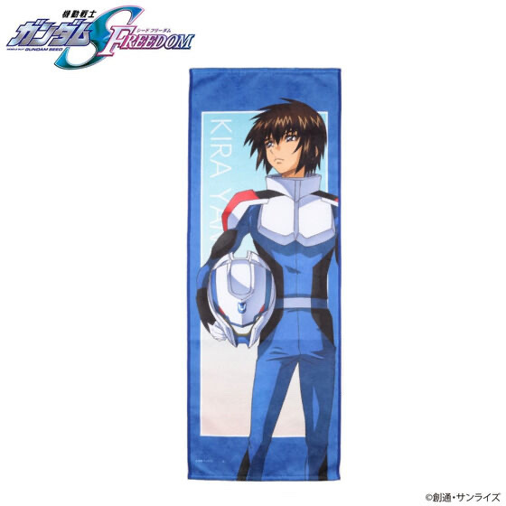225485 Pbandai 預訂2025/4月 機動戦士ガンダムSEED FREEDOM キャラクターイラスト フェイスタオル パイロットスーツVer.