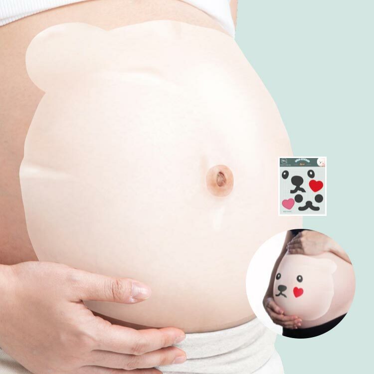 韓國tntn mom's Bearly貝麗熊撫紋緊緻潤膚乳100ml+孕肚敷膜(7片裝)