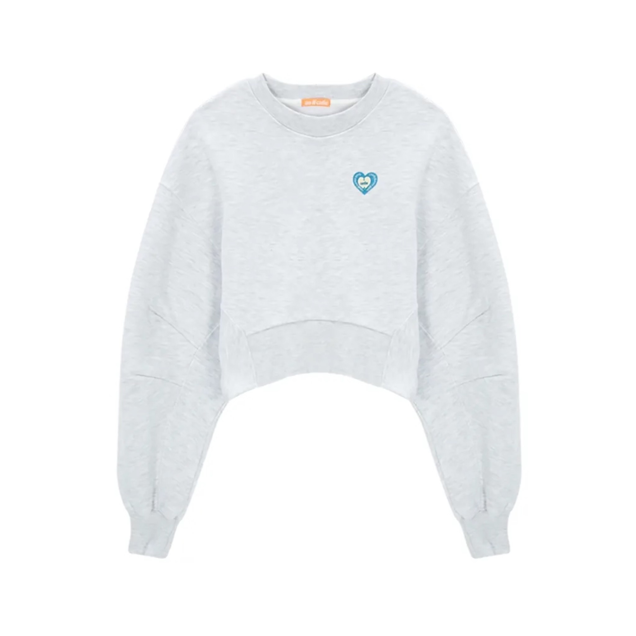 [as if calie] CROP SWEATSHIRT