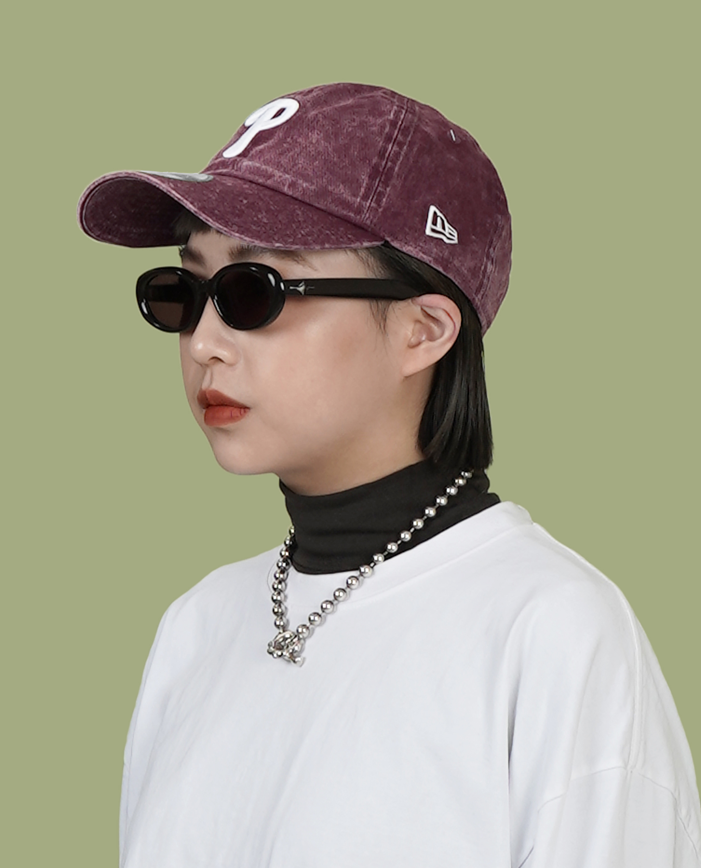 NEW ERA 9FORTY MLB 硬頂軟帽簷酸洗帽 - 23FW