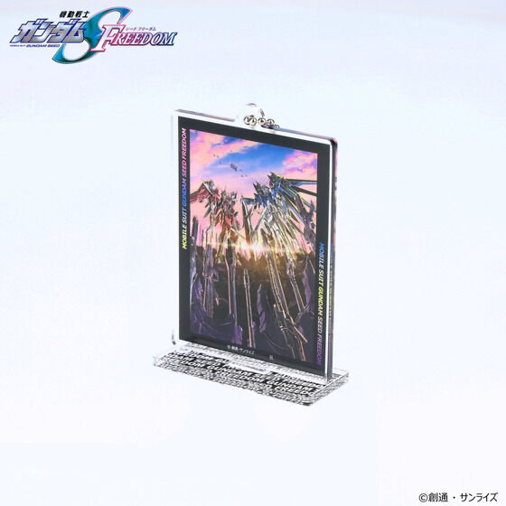 Pbandai 預訂2024/8月 機動戦士ガンダムSEED FREEDOM メカビジュアル アクリルスタンドチャーム