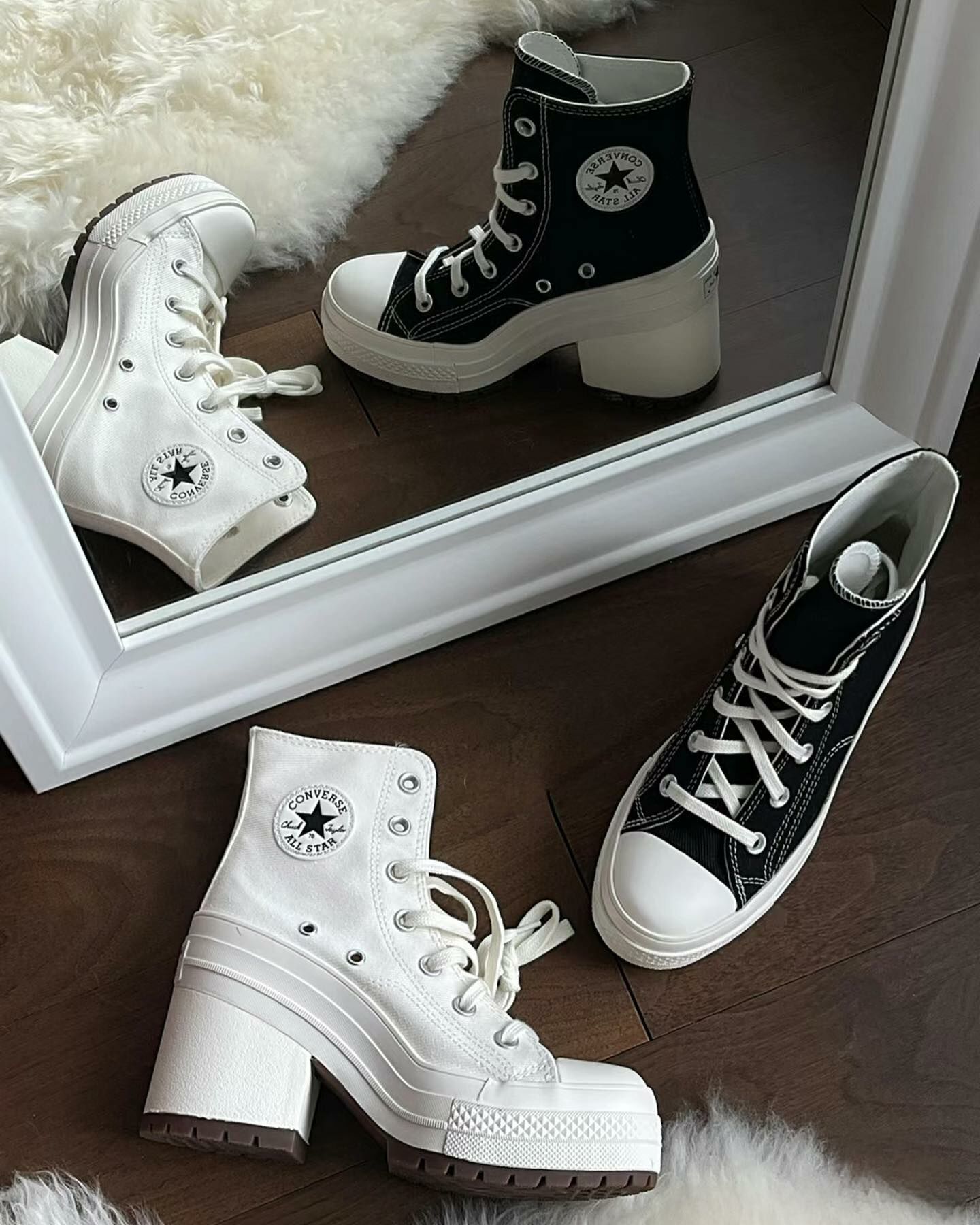 onverse Chuck 70 De Luxe Heel 高跟鞋 白色 A05348C