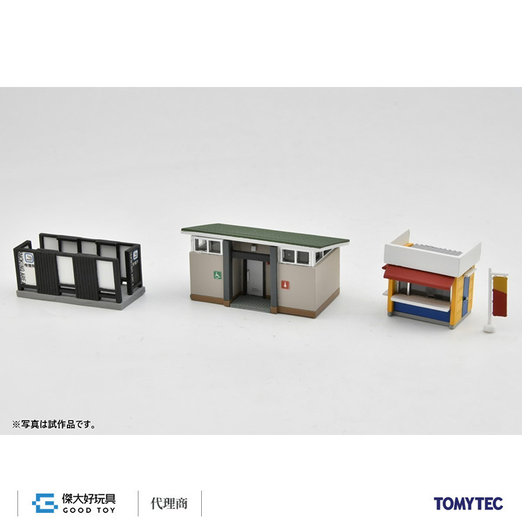 TOMYTEC 330356 情景小物 142 站前情景套組A 