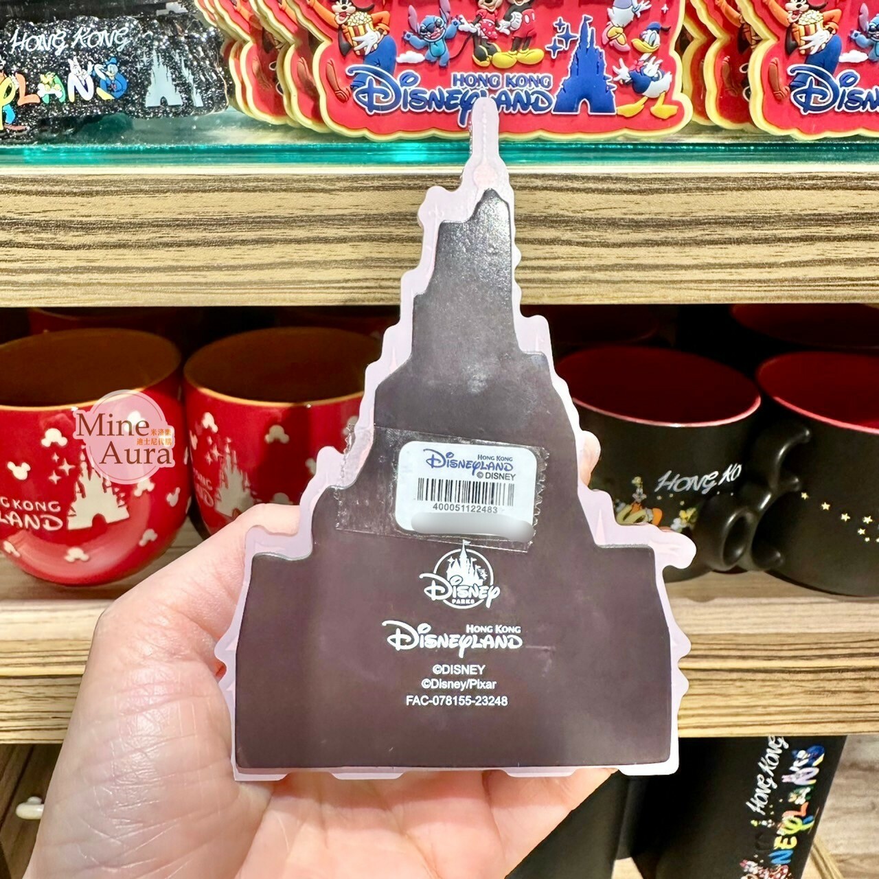 公主系列 Princess Line 公主集合 城堡造型 磁鐵 -香港迪士尼樂園