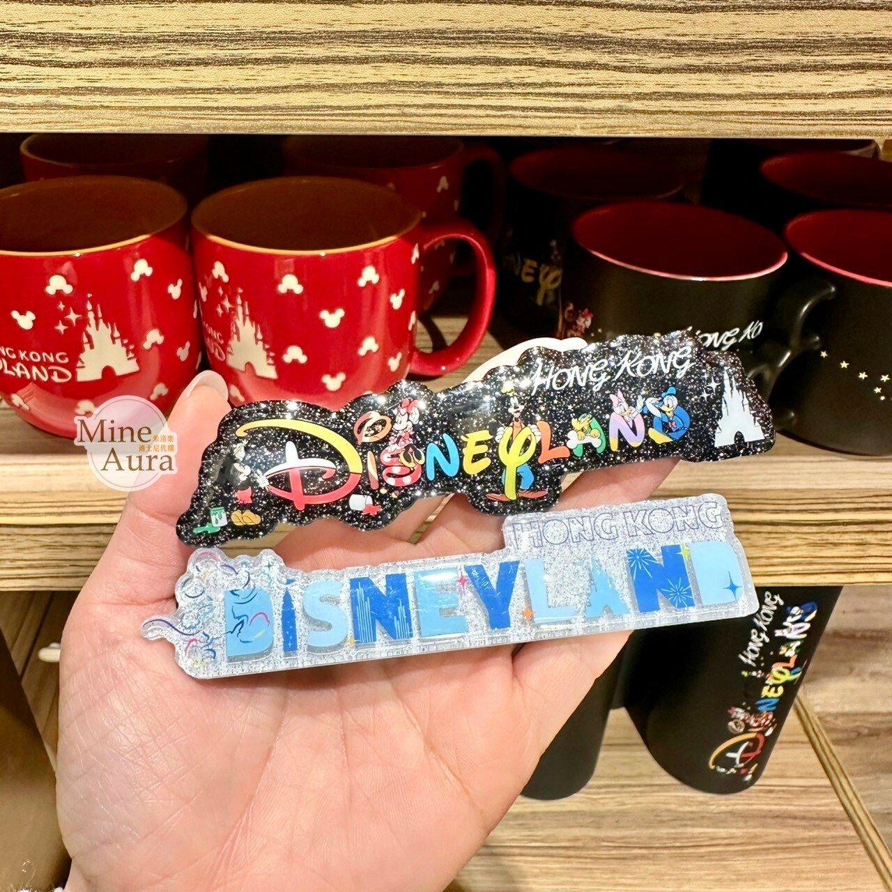 樂園限定 米奇 Mickey 好友集合 字母 圖案 造型 磁鐵 -香港迪士尼樂園