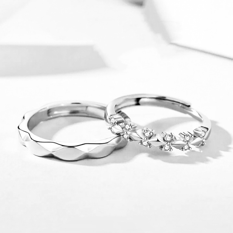 蝶舞情緣 情侶戒指💍免費刻字