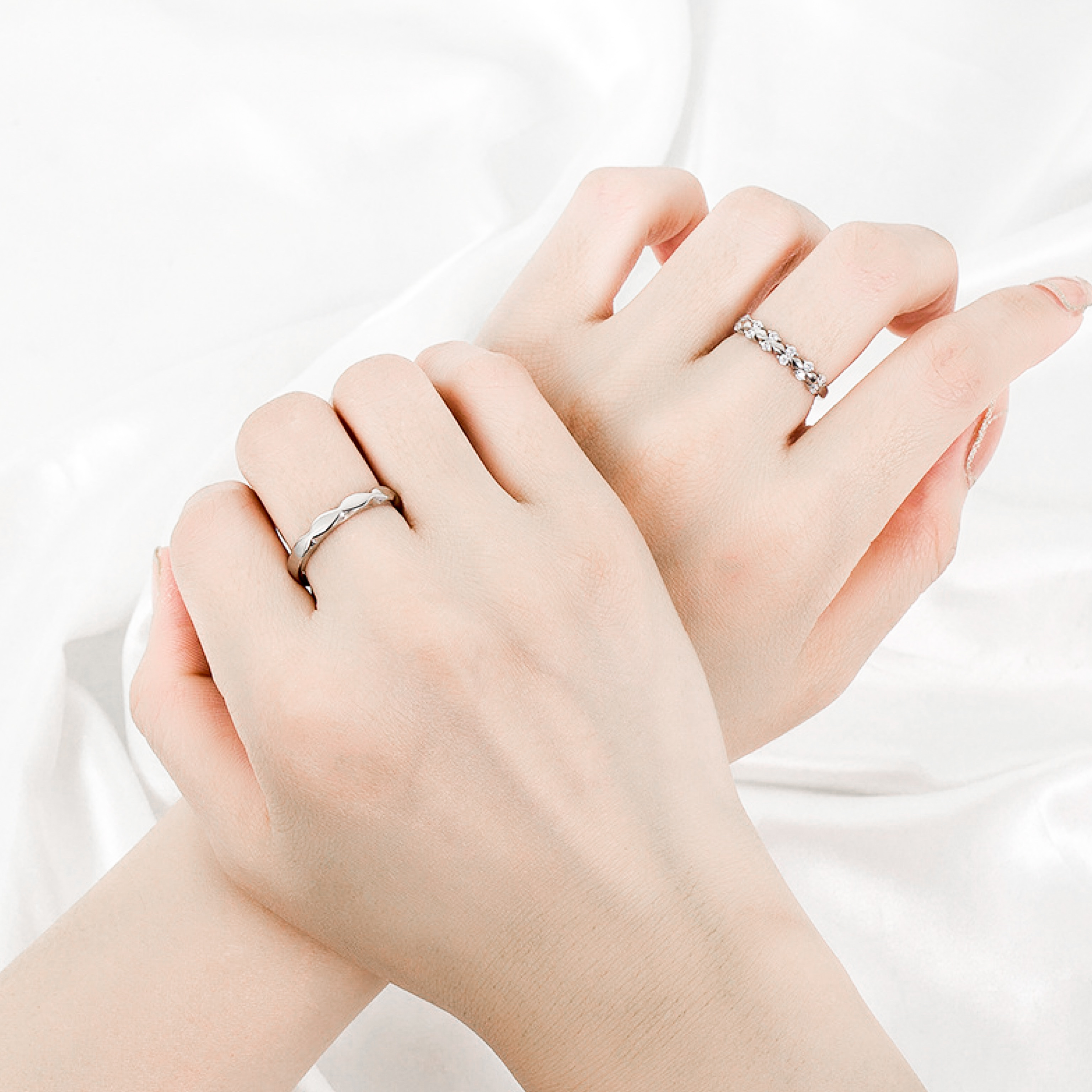 蝶舞情緣 情侶戒指💍免費刻字