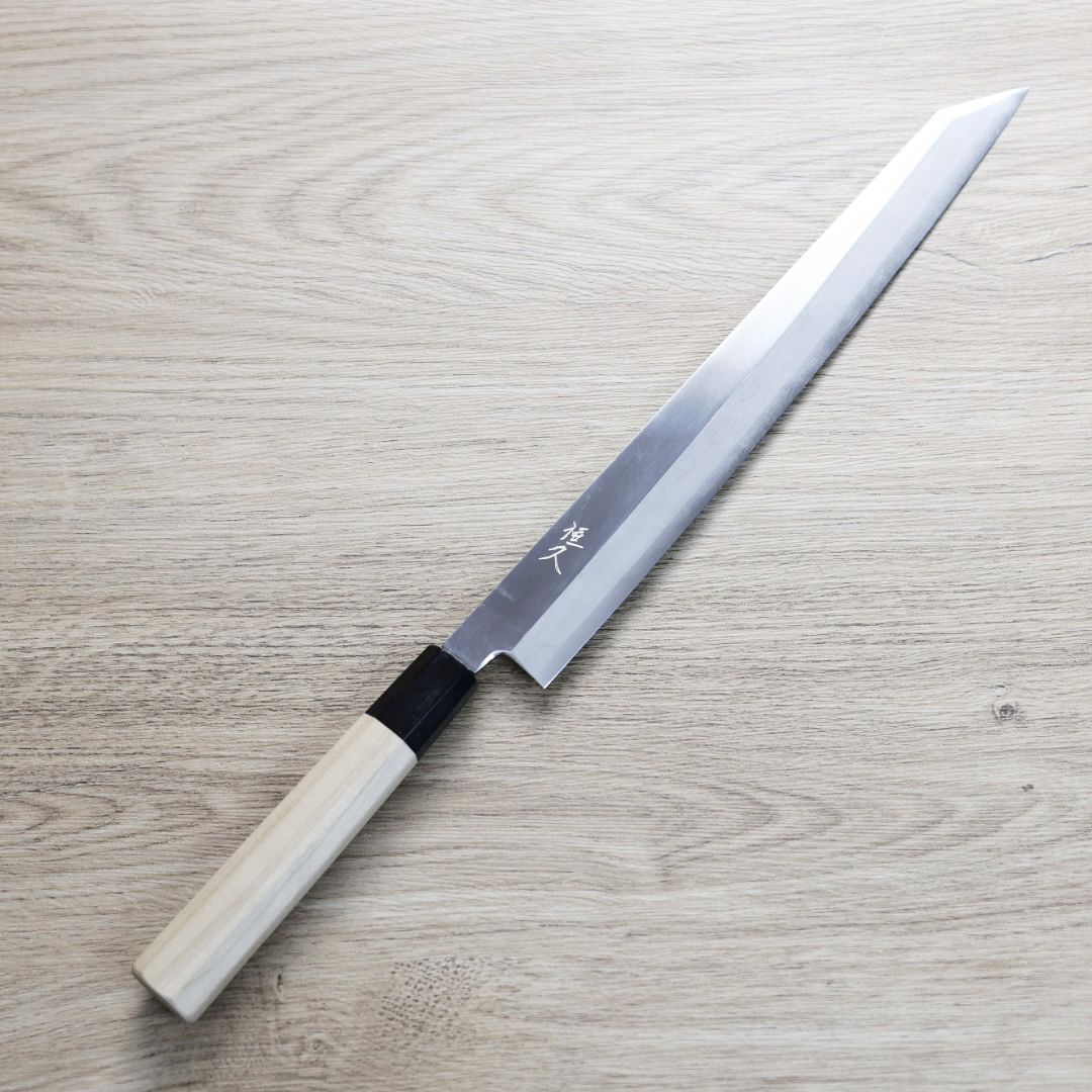 恆久 切付柳刃 300mm 銀三鋼