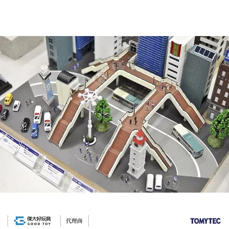 TOMYTEC 260653 情景小物 118 行人天橋 (空中步道)