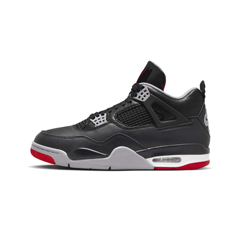 Air Jordan 4 Retro GS "Bred Reimagined" 黑紅 大童 女鞋 FQ8213-006 [台灣現貨]