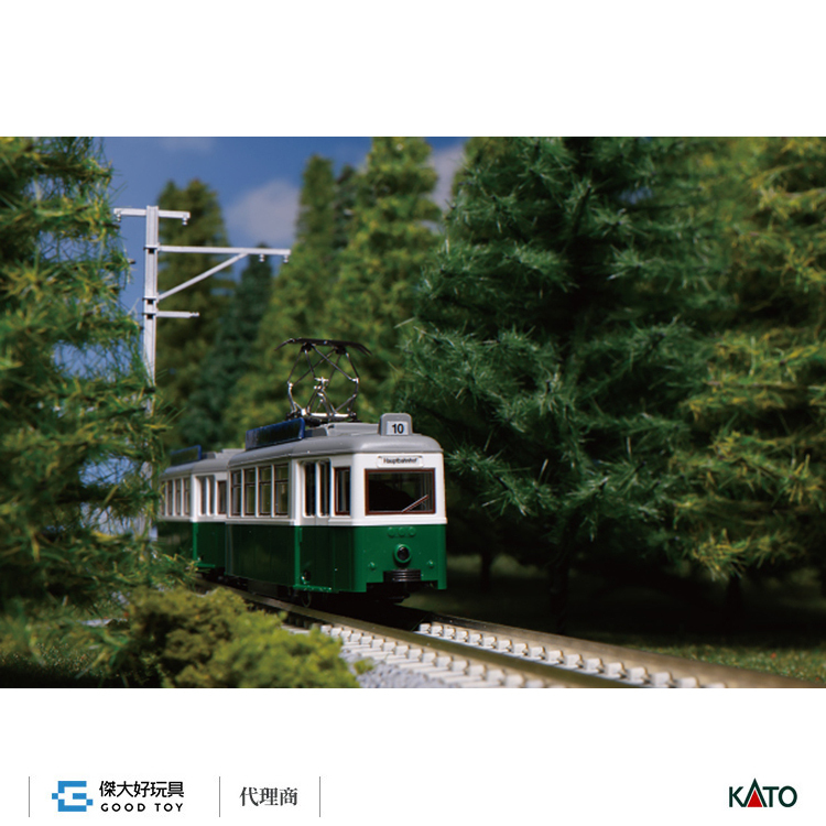 KATO 14-806-2 路面電車 My Tram Classic 綠