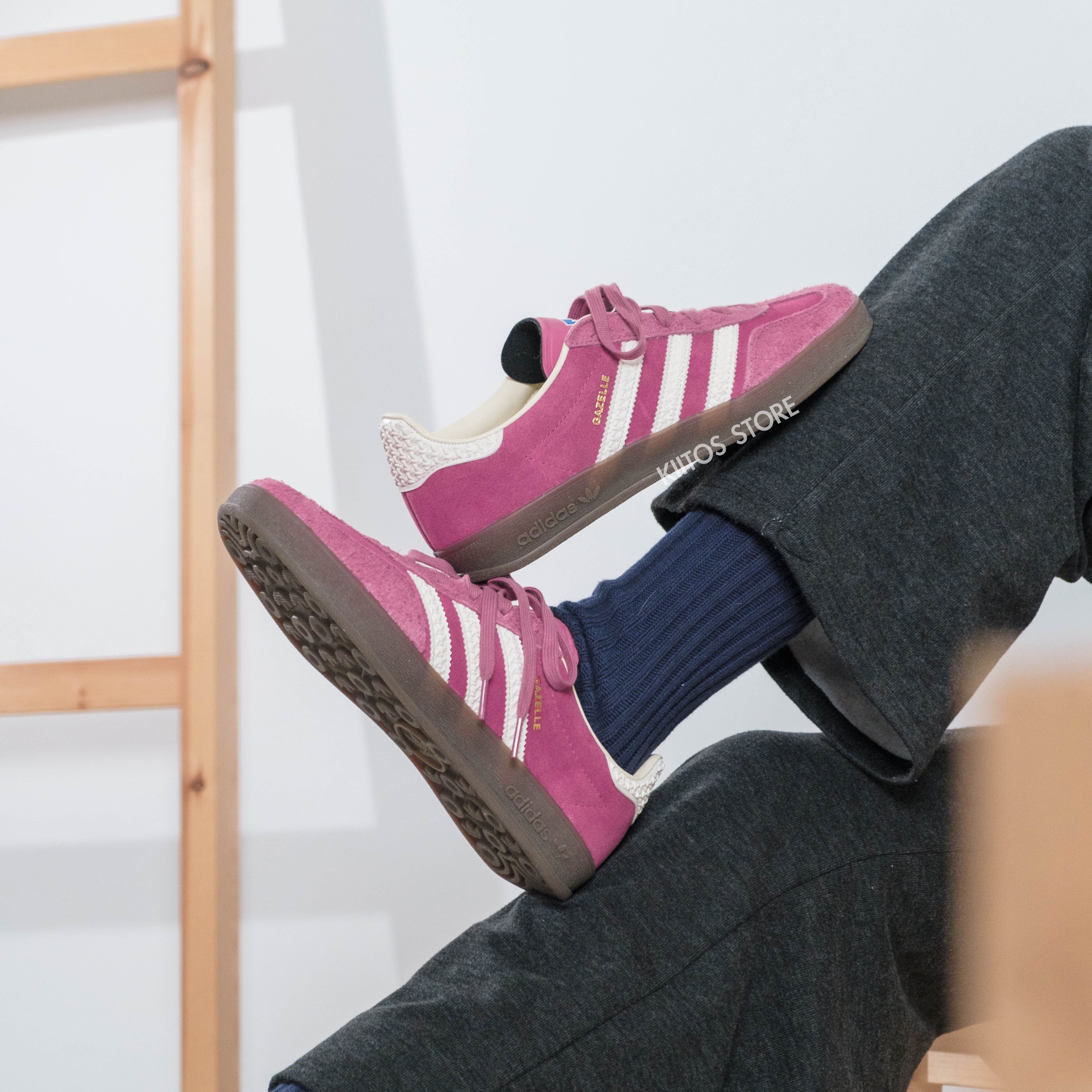 【現貨】ADIDAS ORIGINALS GAZELLE INDOOR 粉色 樹莓粉 IF1809