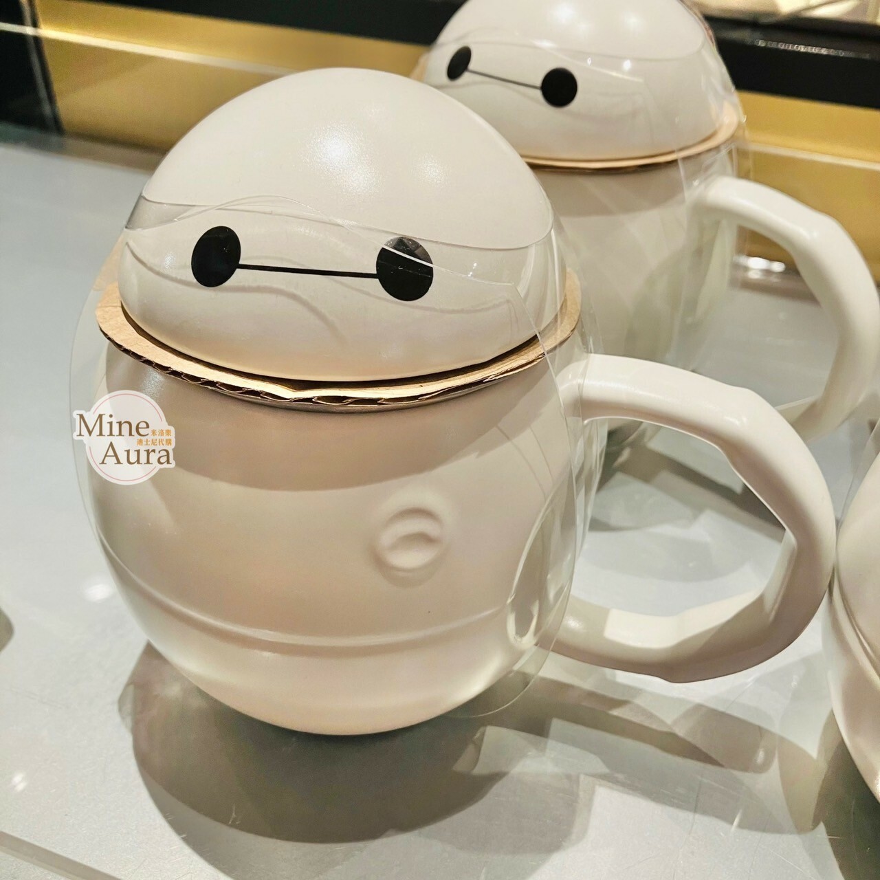 杯麵 Baymax 帶蓋 造型 陶瓷馬克杯 水杯 大英雄天團 Big Hero 6 -香港迪士尼樂園
