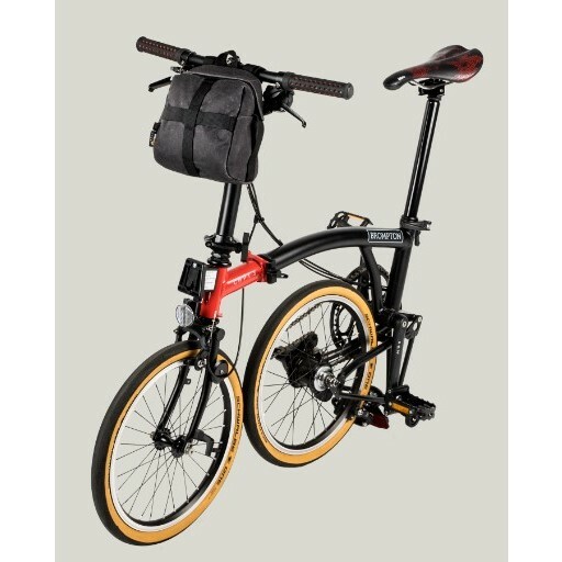 【沃坦】PIONEER 拓荒者 前掛包 (無水壺套版本) BROMPTON 炭黑/卡其