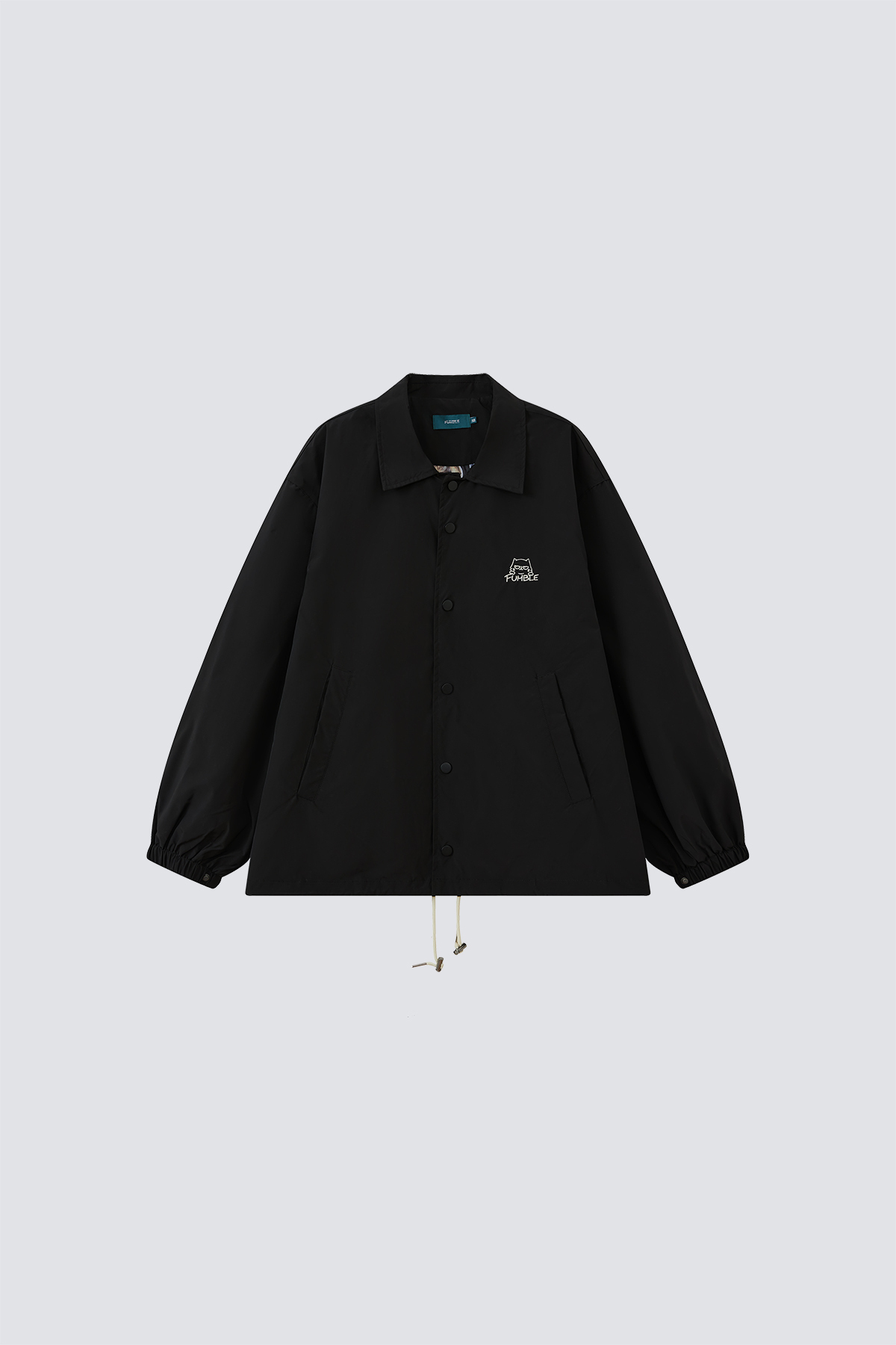 FxF Cat Lover Coach Jacket｜Black｜Crossover Series