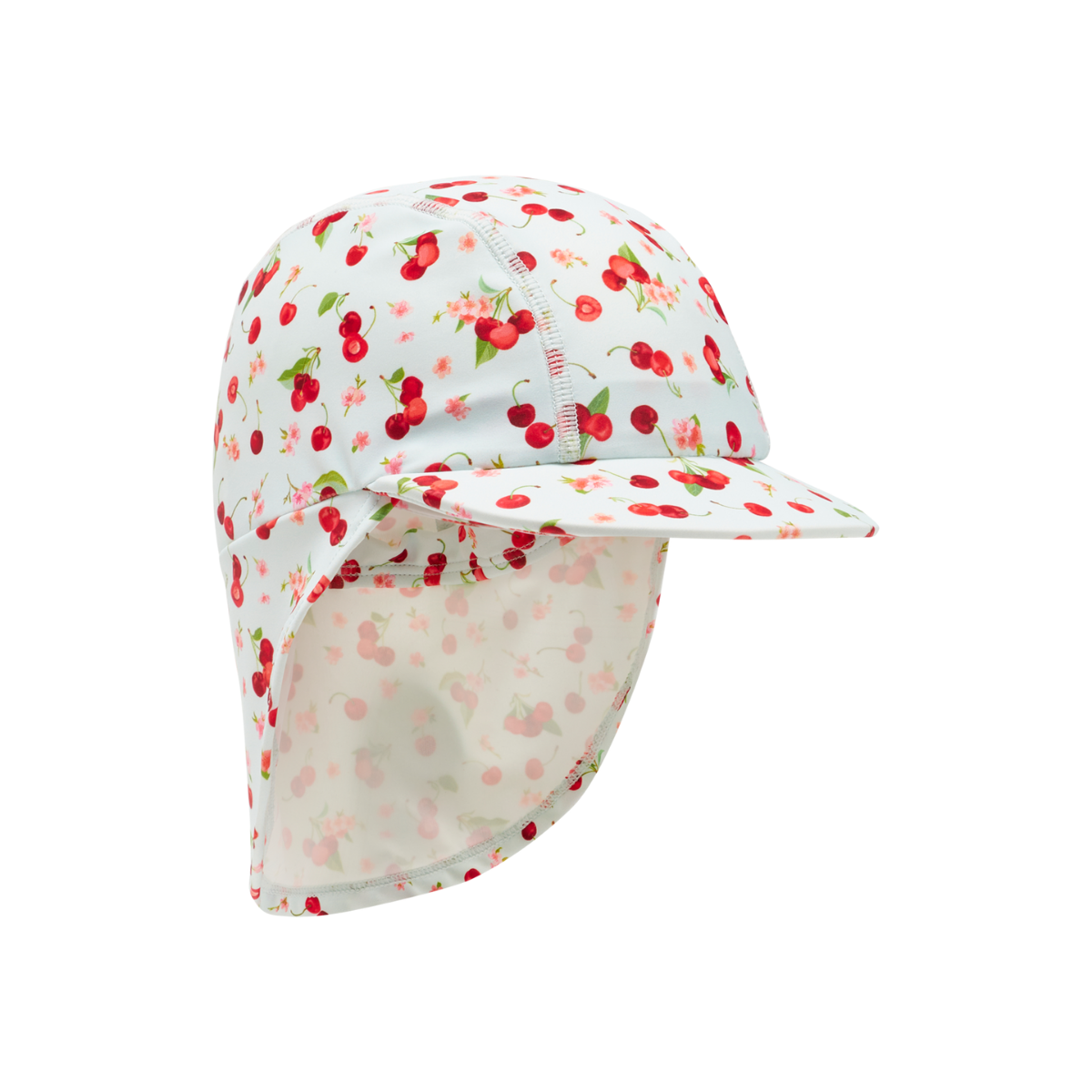〖 Hust & Claire 〗薄荷櫻桃防曬泳帽