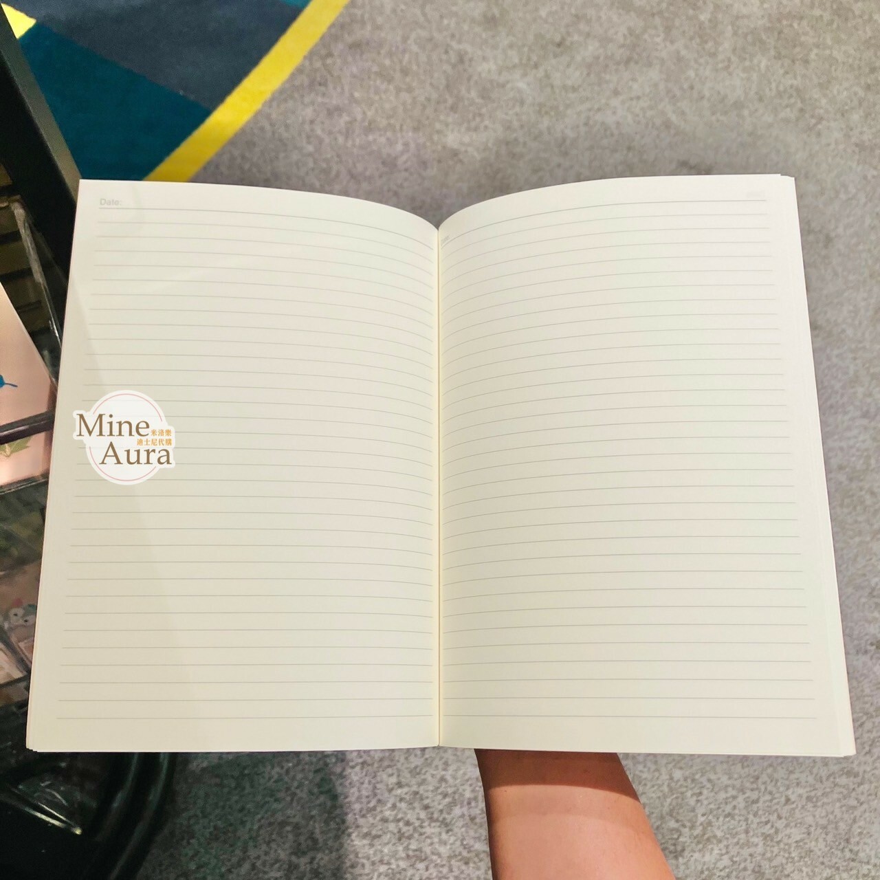 達菲 Duffy  與好友們 圖案 筆記本 記事本 D&F達菲系列 -香港迪士尼樂園