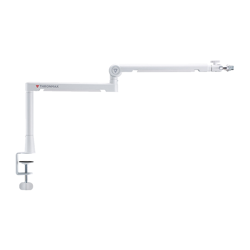 Thronmax Twist Boom Arm S6 終極攝影直播桌邊架 白色