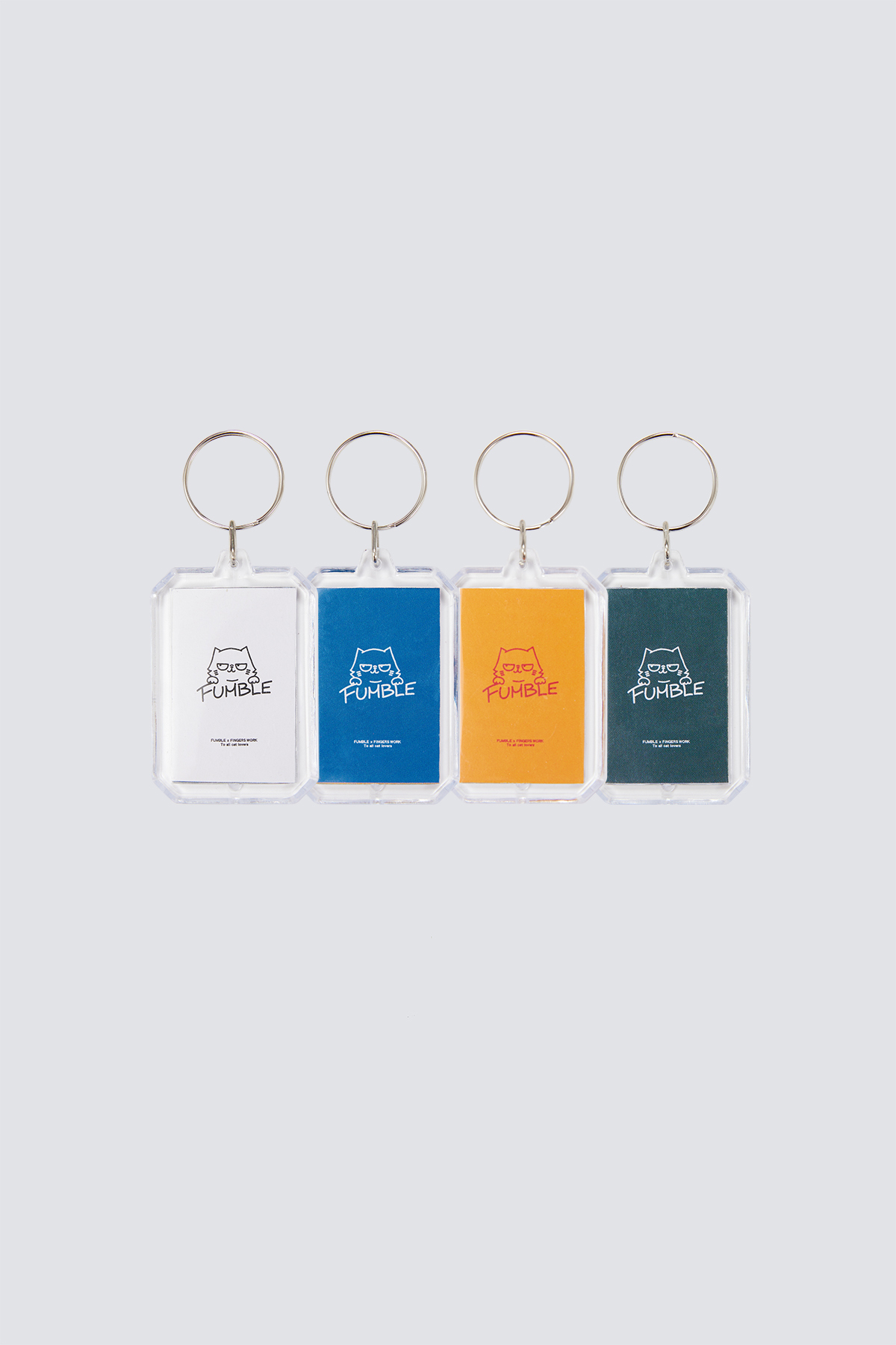 FxF Cat Lover Key Chain｜Four Version｜Crossover Series