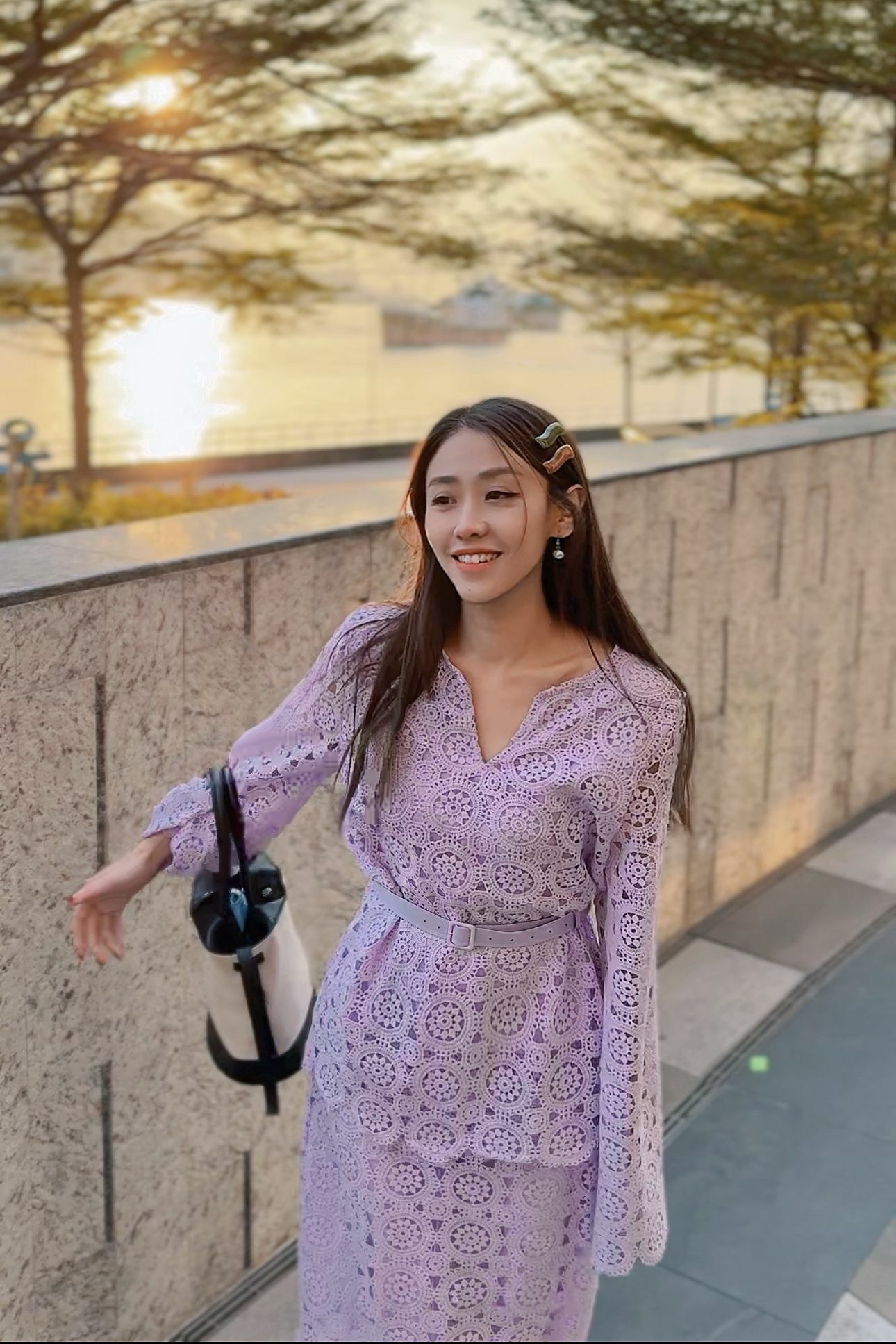 SET#5725 🤍棋子蕾絲套裝