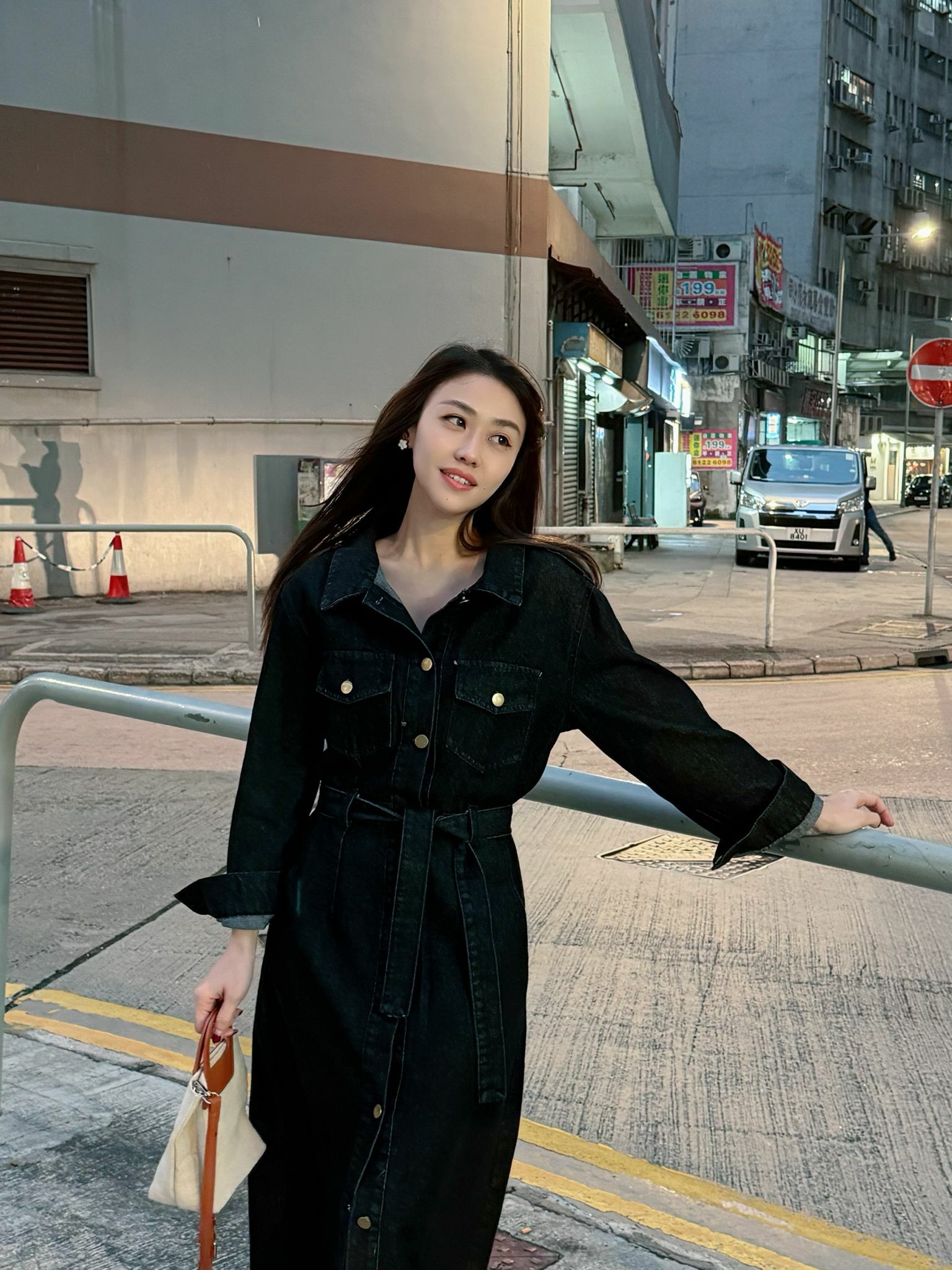 OP#5720 🤍千年基礎黑藍牛仔裙